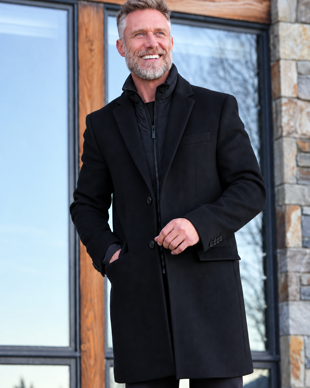 Titan Wool Trench Coat