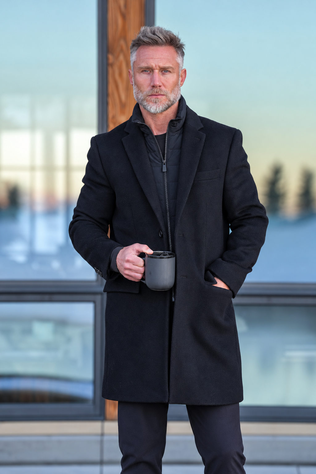 Titan Wool Trench Coat