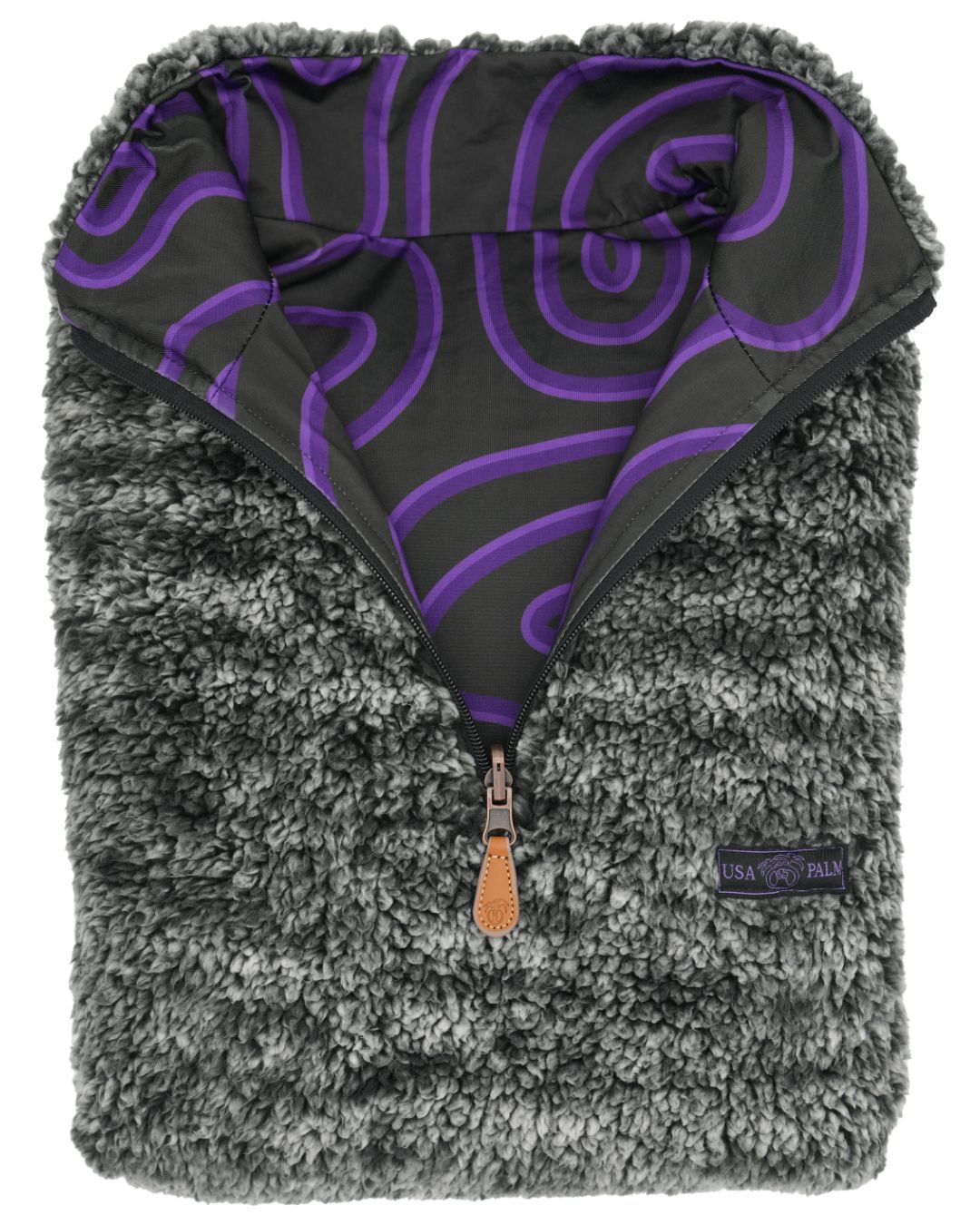 Reversible Sherpa 1/4 Zip - Sale