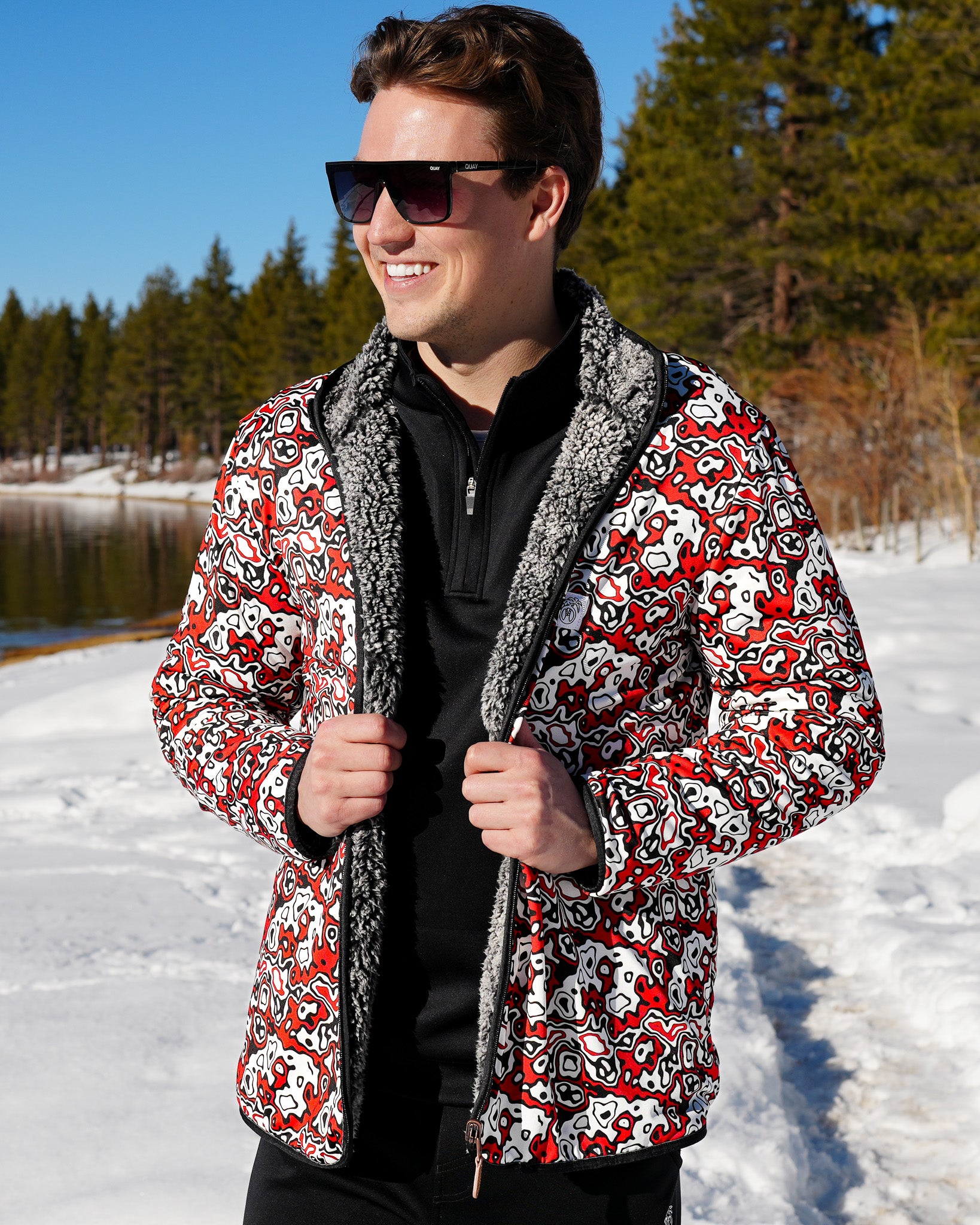 Reversible Sherpa Full Zip