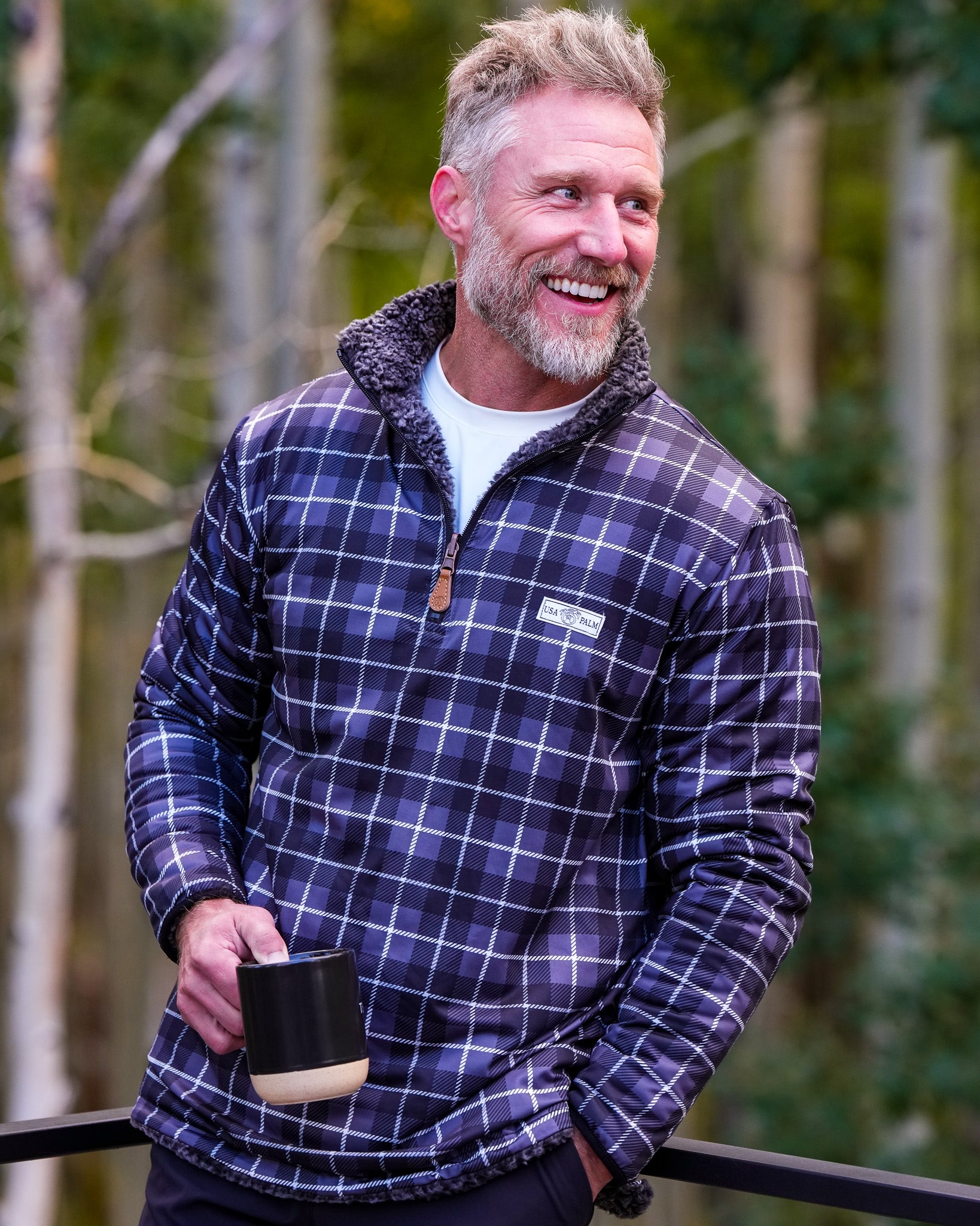 Reversible Sherpa 1/4 Zip