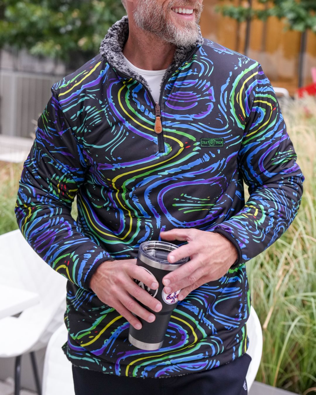 Reversible Sherpa 1/4 Zip - Sale