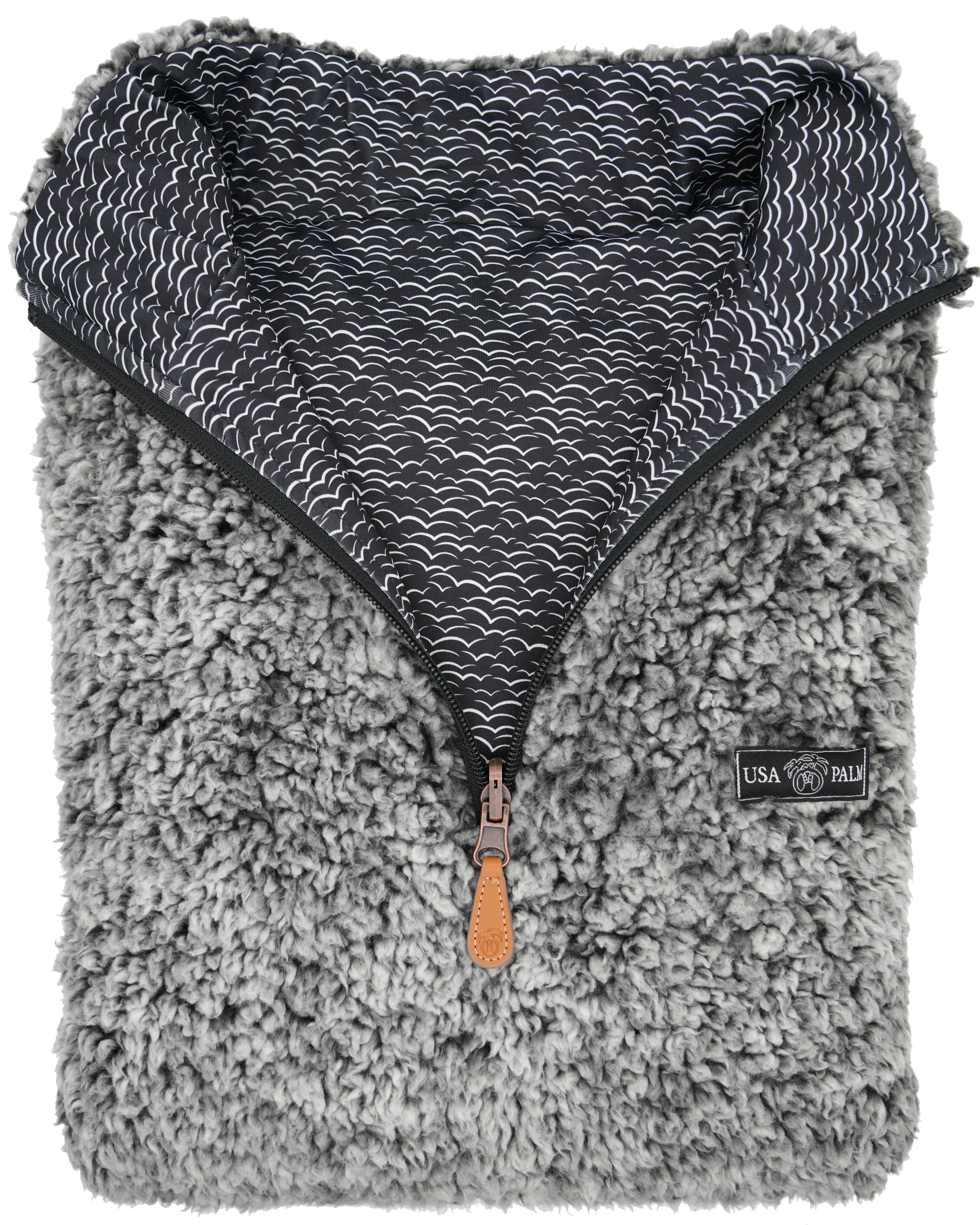 Reversible Sherpa 1/4 Zip - Sale