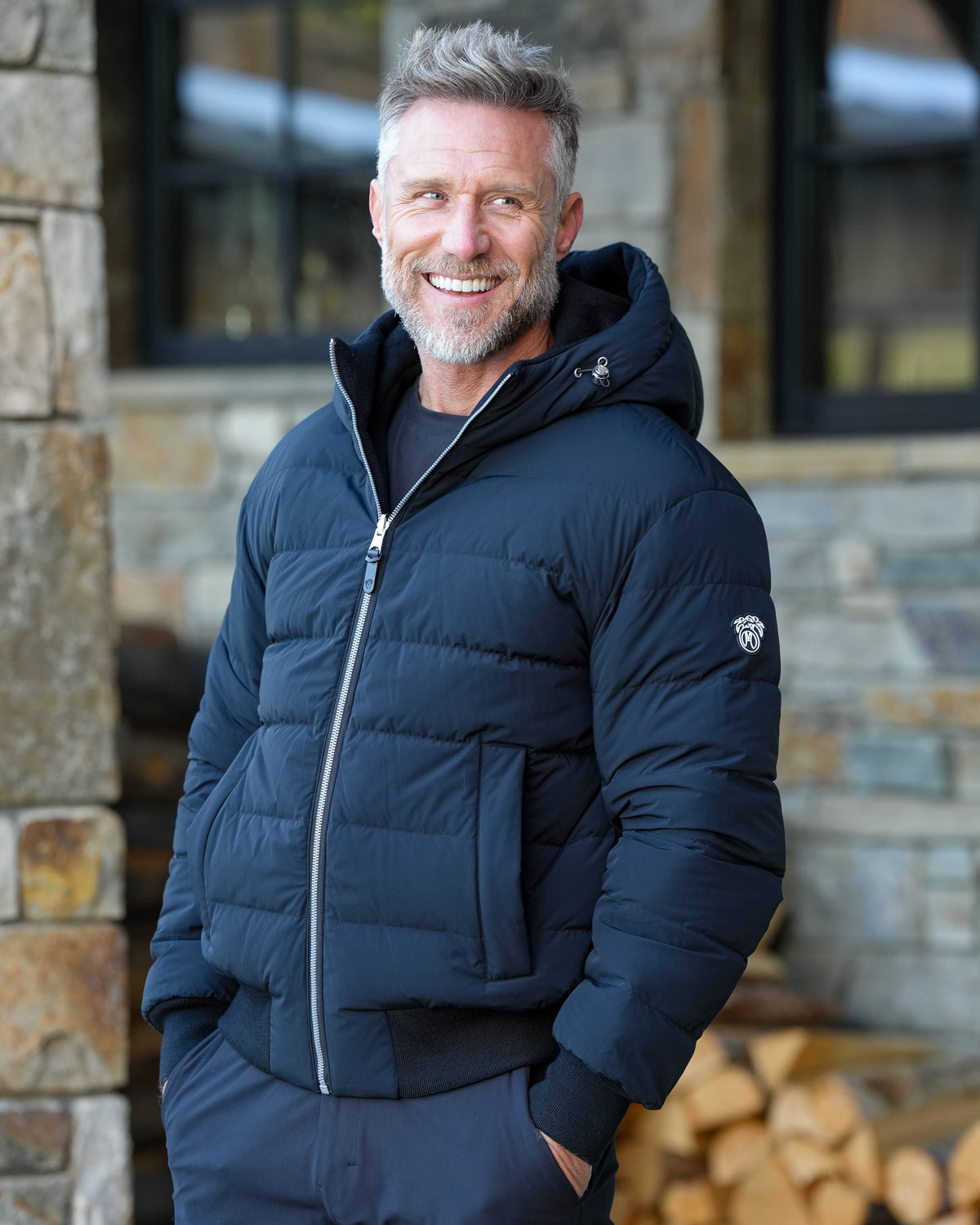 Reversible Wool Puffer