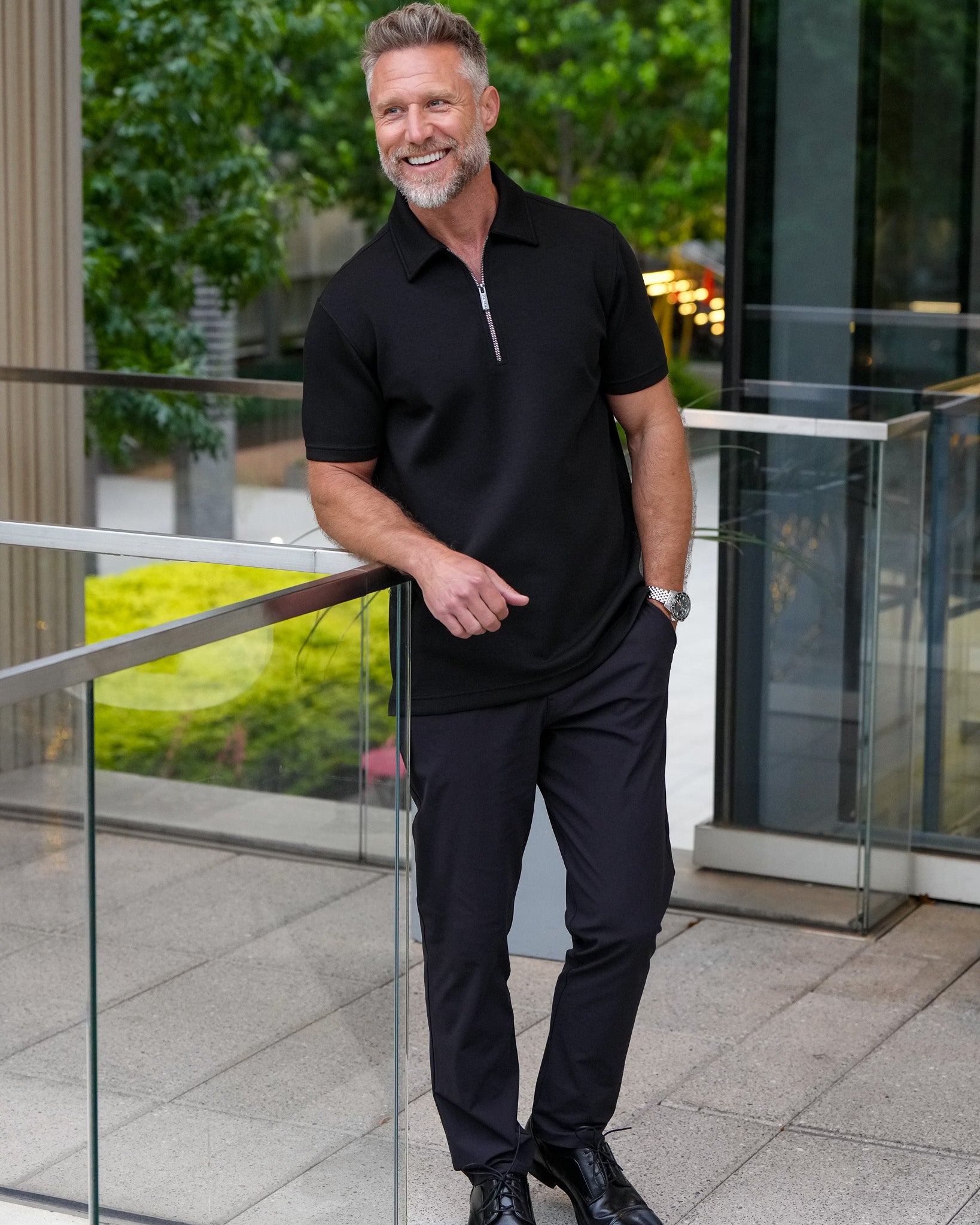 Legacy Zip Polo