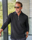 Legacy Zip Polo Long Sleeve