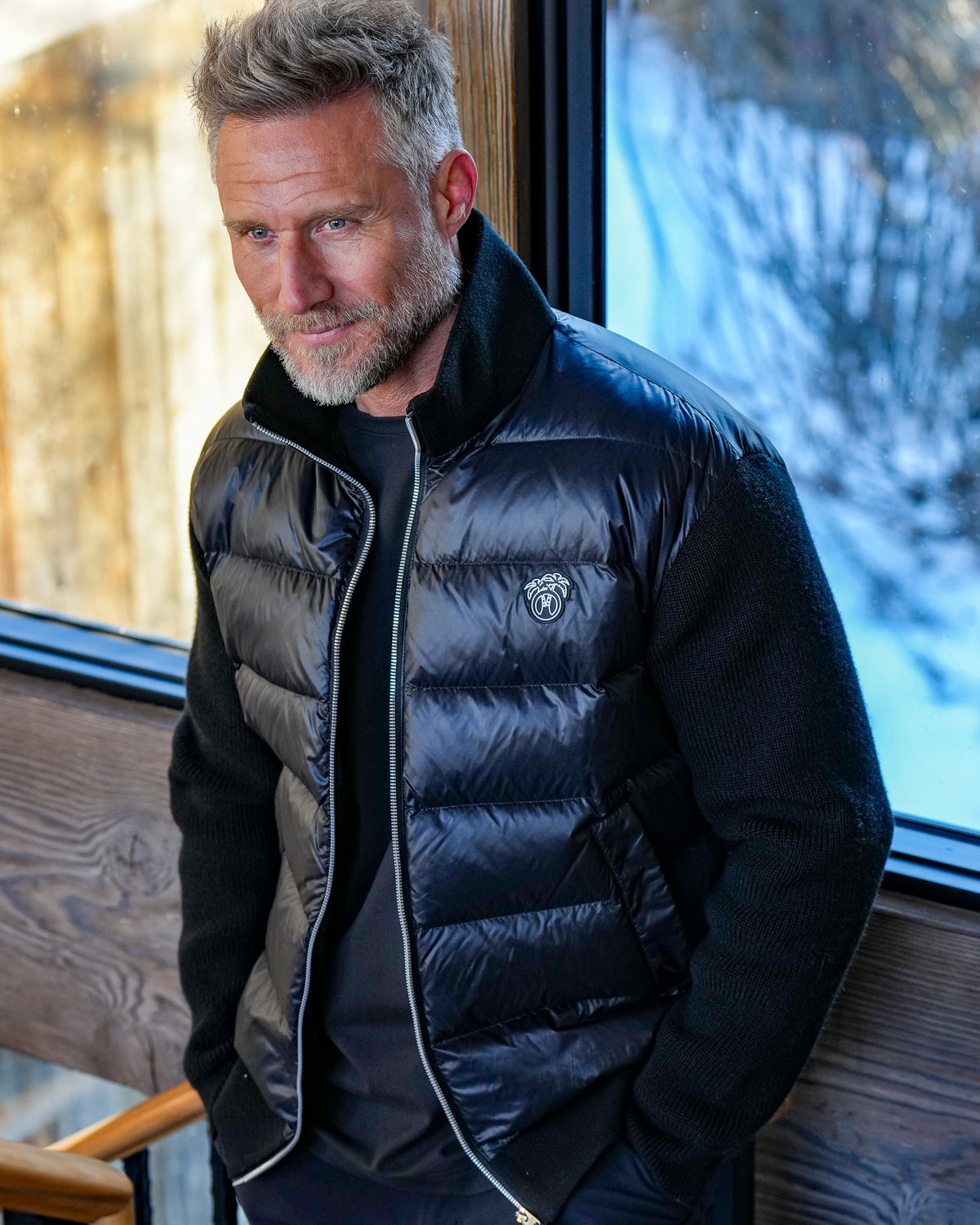 Aspen Knit Puffer