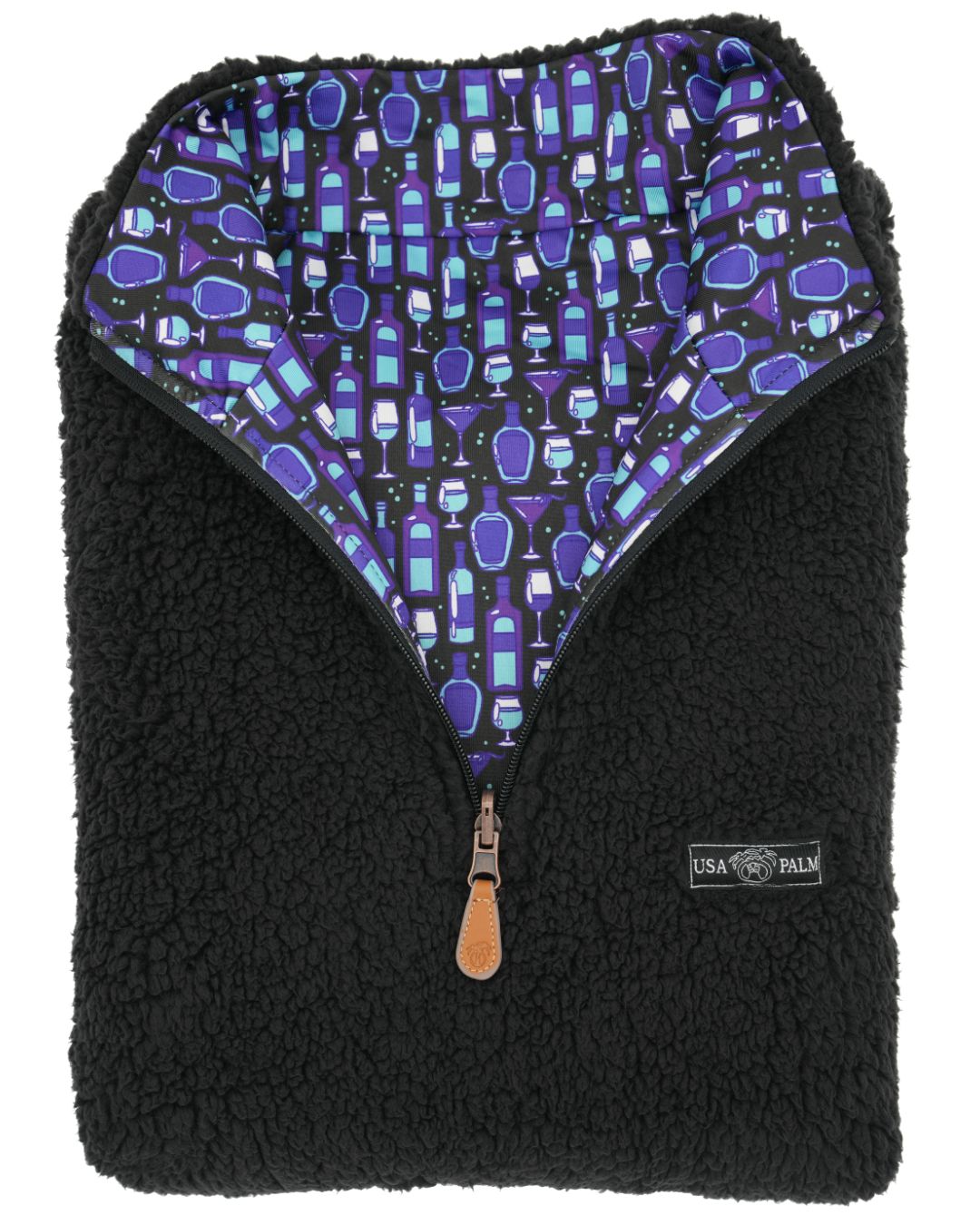 Reversible Sherpa 1/4 Zip - Sale