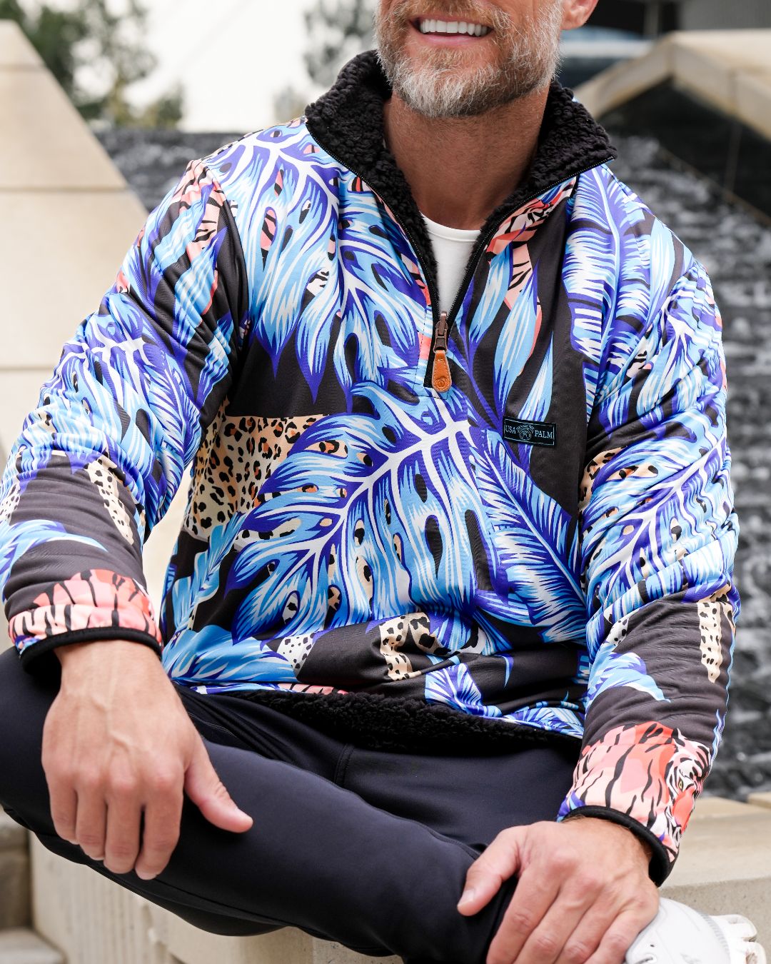 Reversible Sherpa 1/4 Zip - Sale