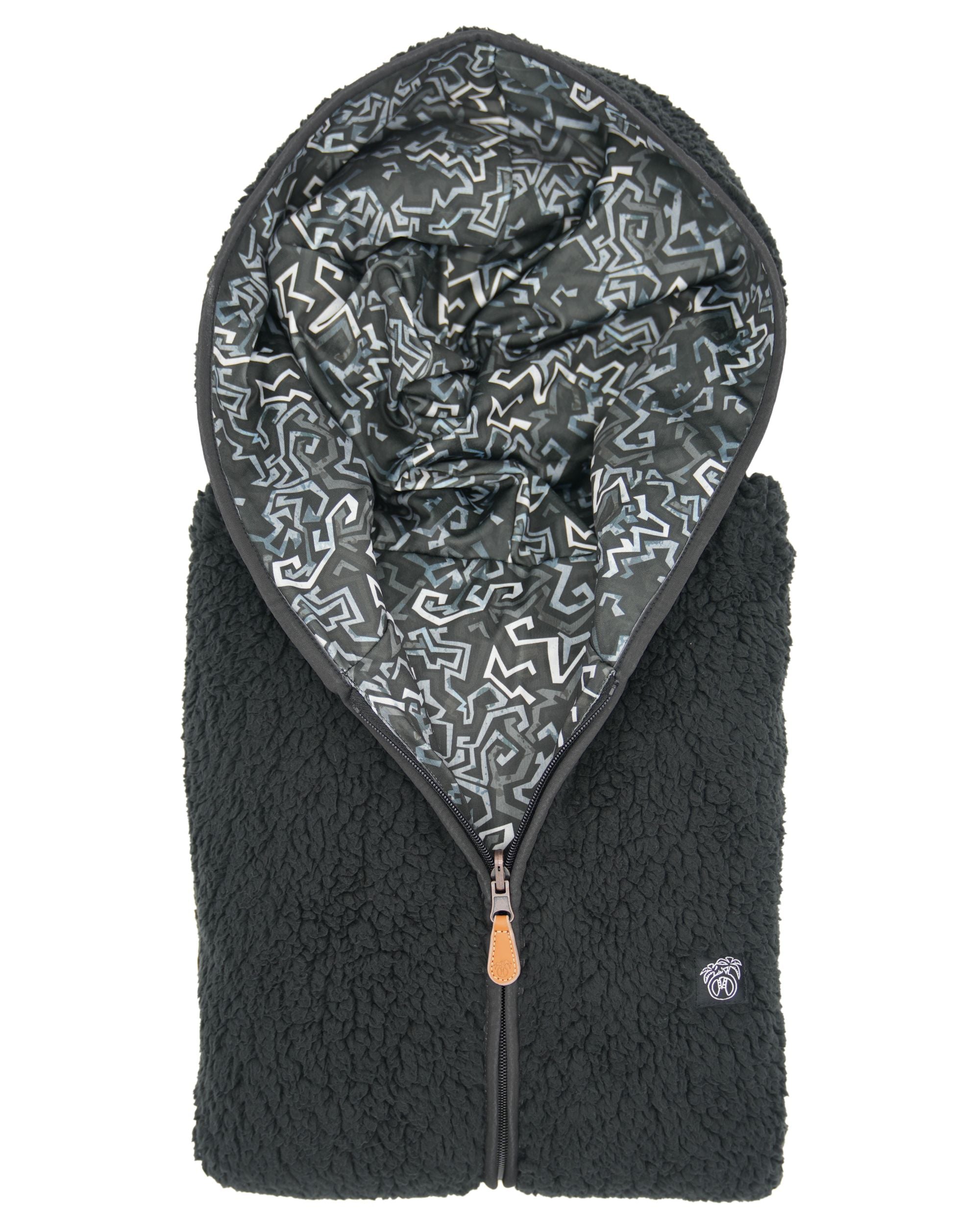 Reversible Sherpa 1/2 Zip Hoodie - Sale