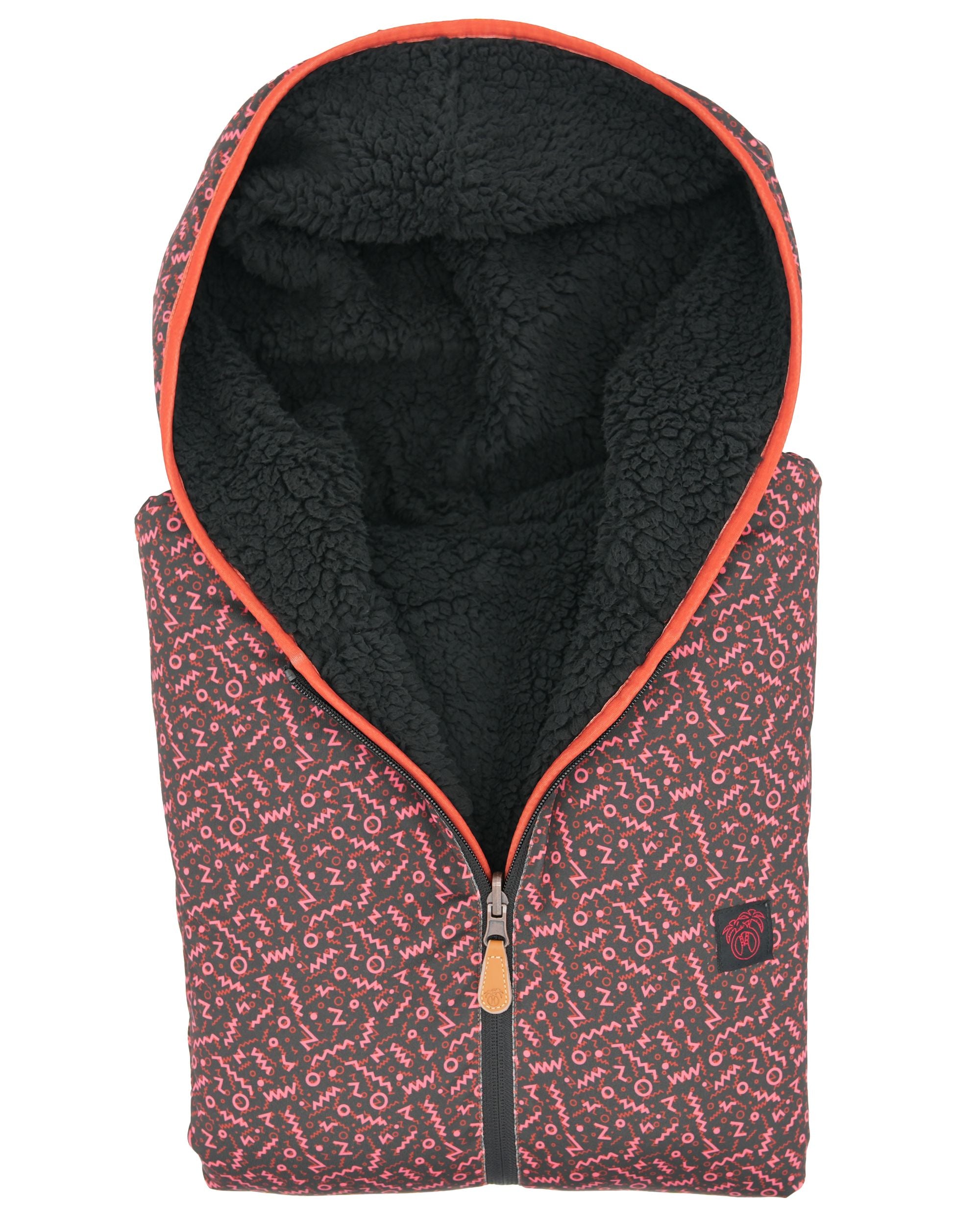 Reversible Sherpa 1/2 Zip Hoodie - Sale