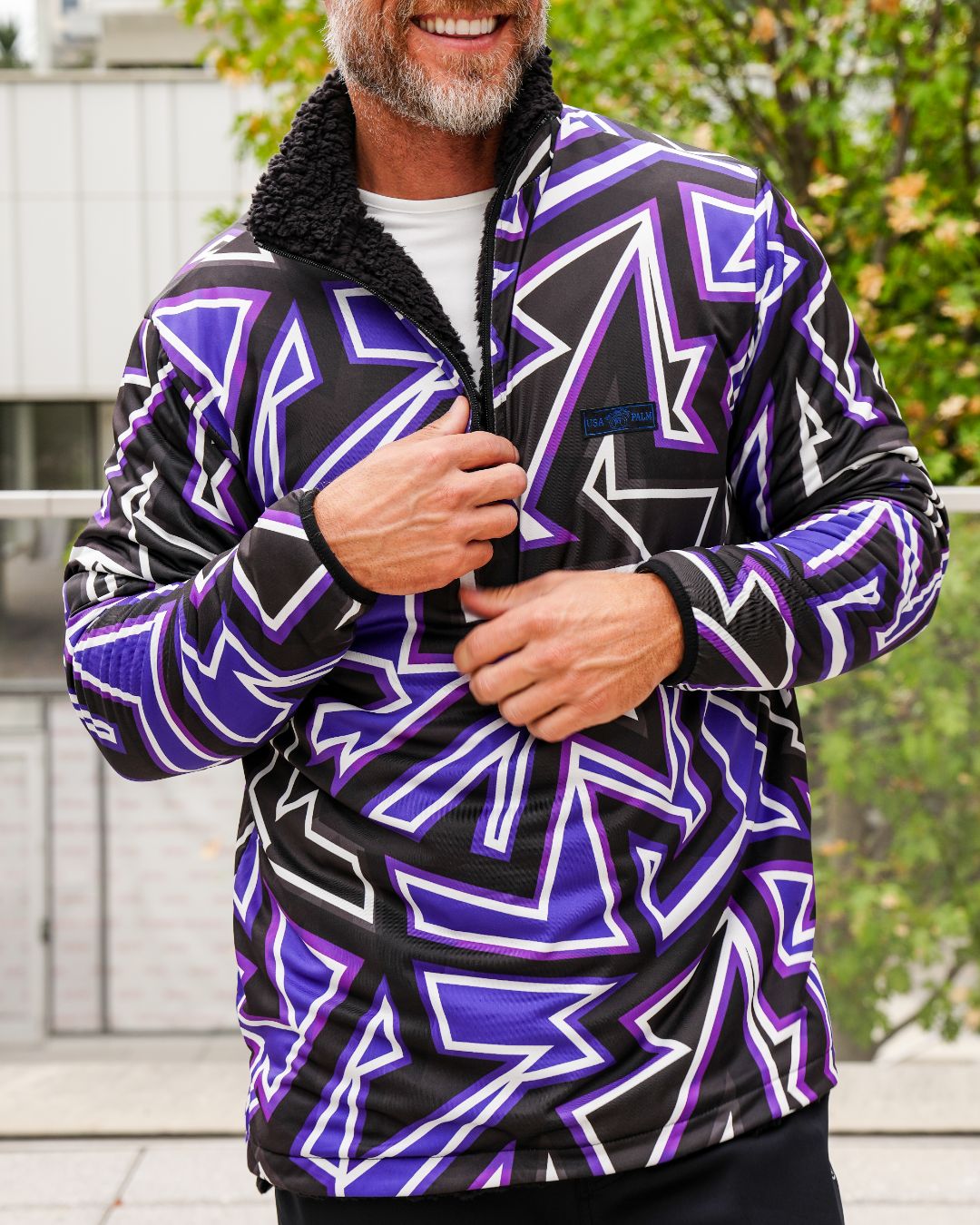 Reversible Sherpa 1/4 Zip - Sale