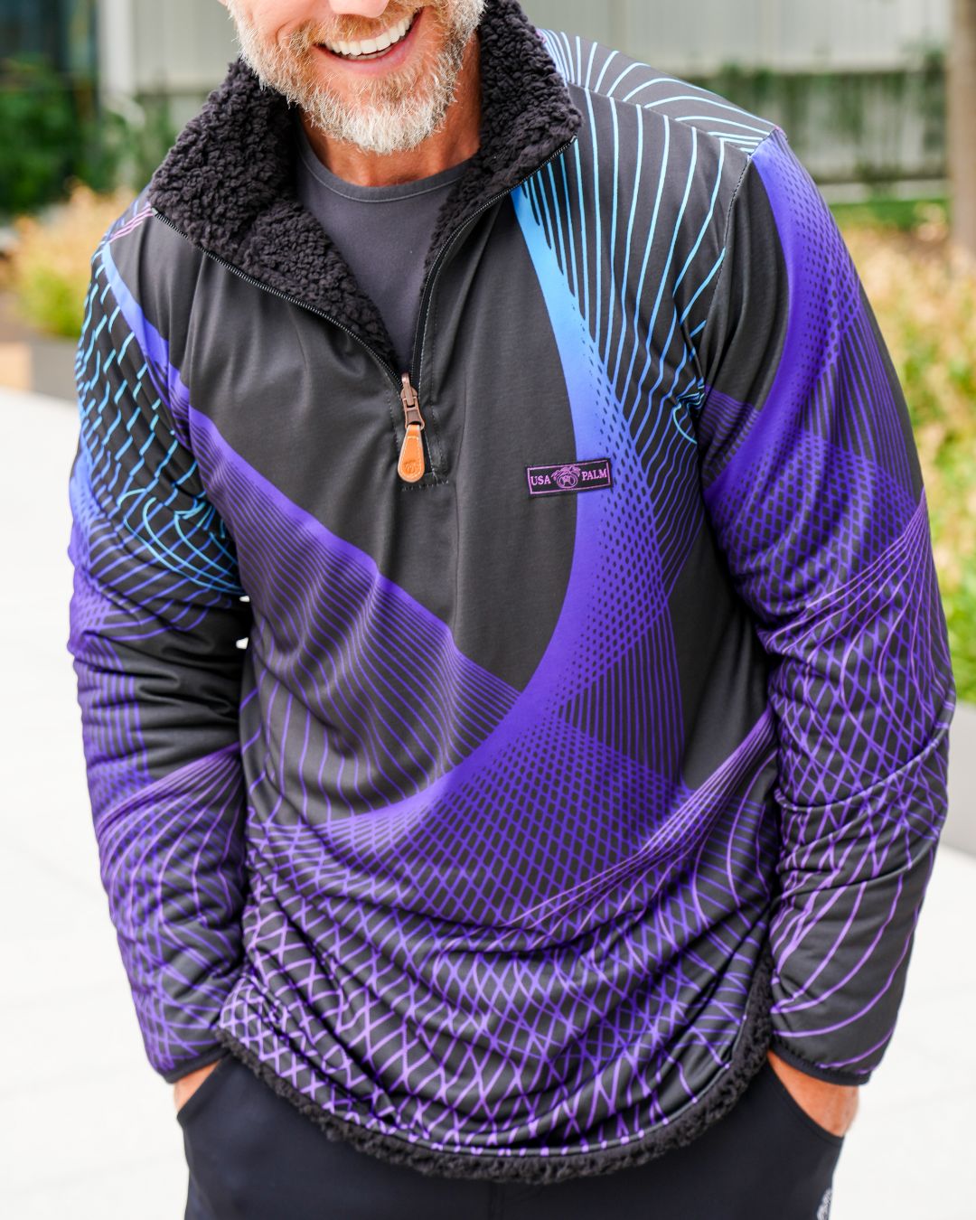 Reversible Sherpa 1/4 Zip - Sale