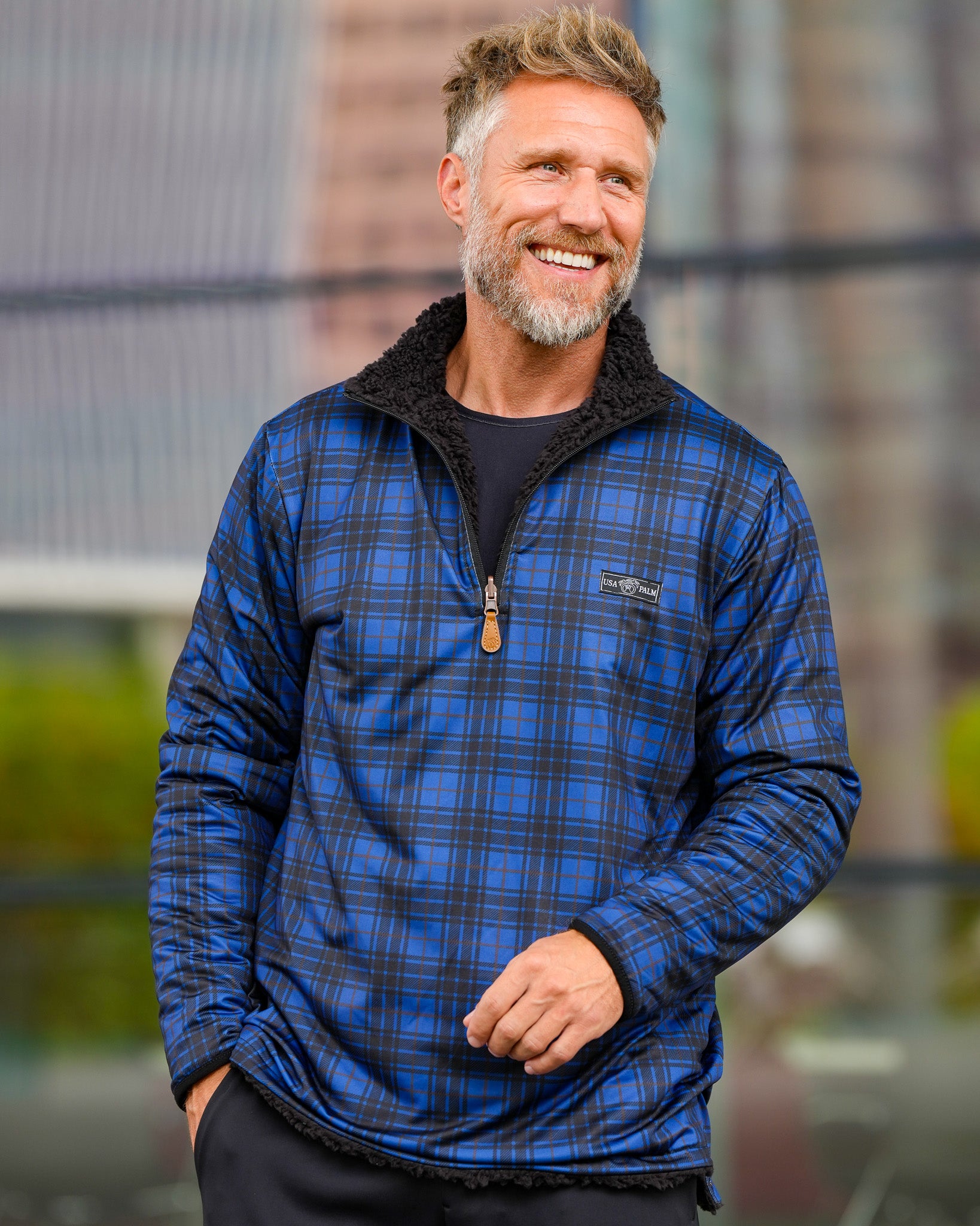 Reversible Sherpa 1/4 Zip