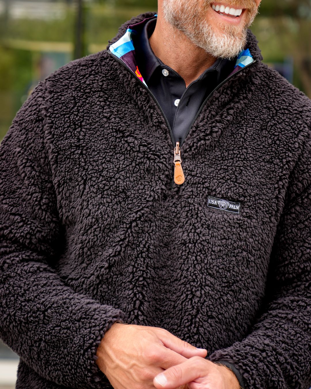 Reversible Sherpa 1/4 Zip - Sale