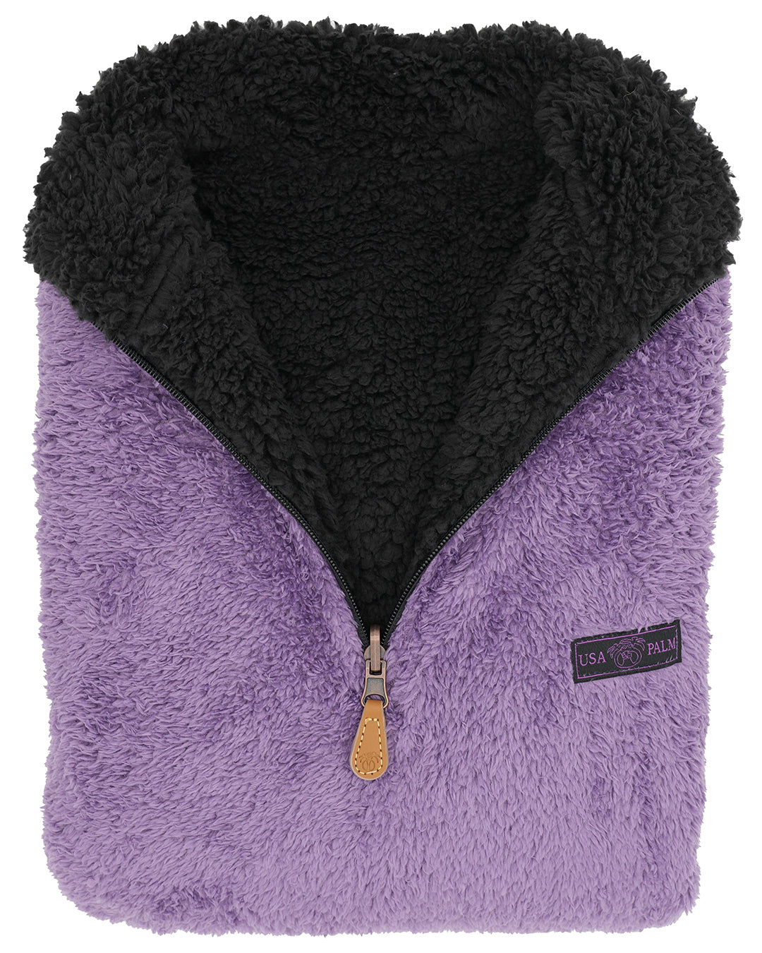 Reversible Double Sherpa 1/4 Zip