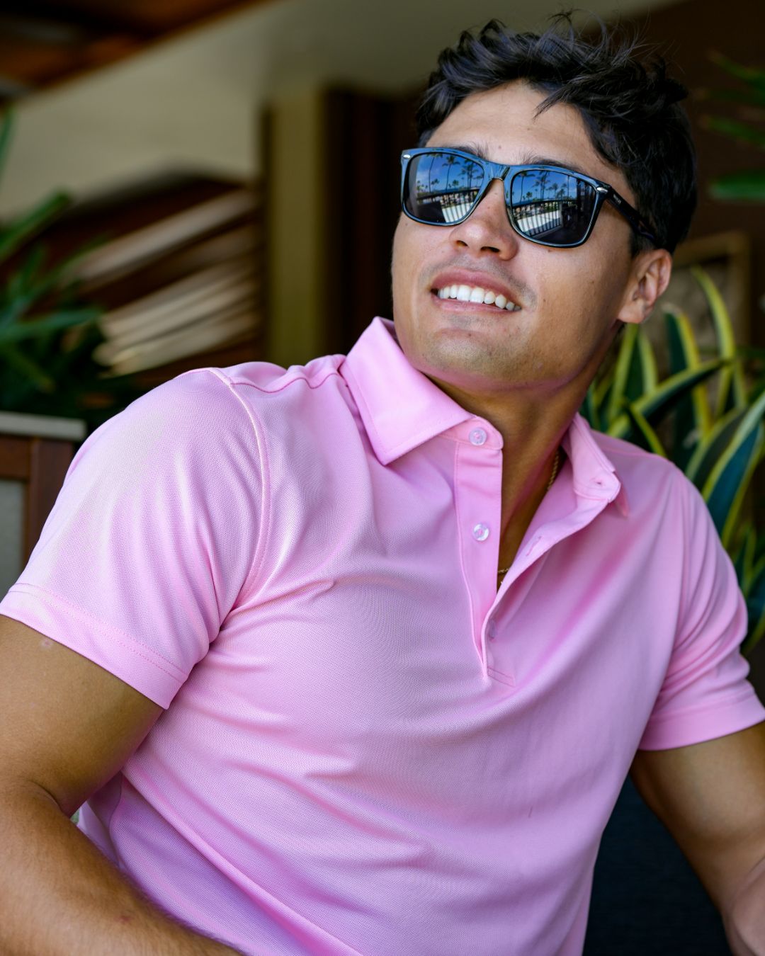 Pique Stretch Polo