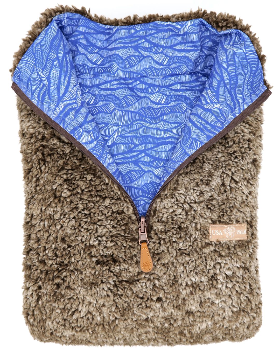 Reversible Sherpa 1/4 Zip - Sale