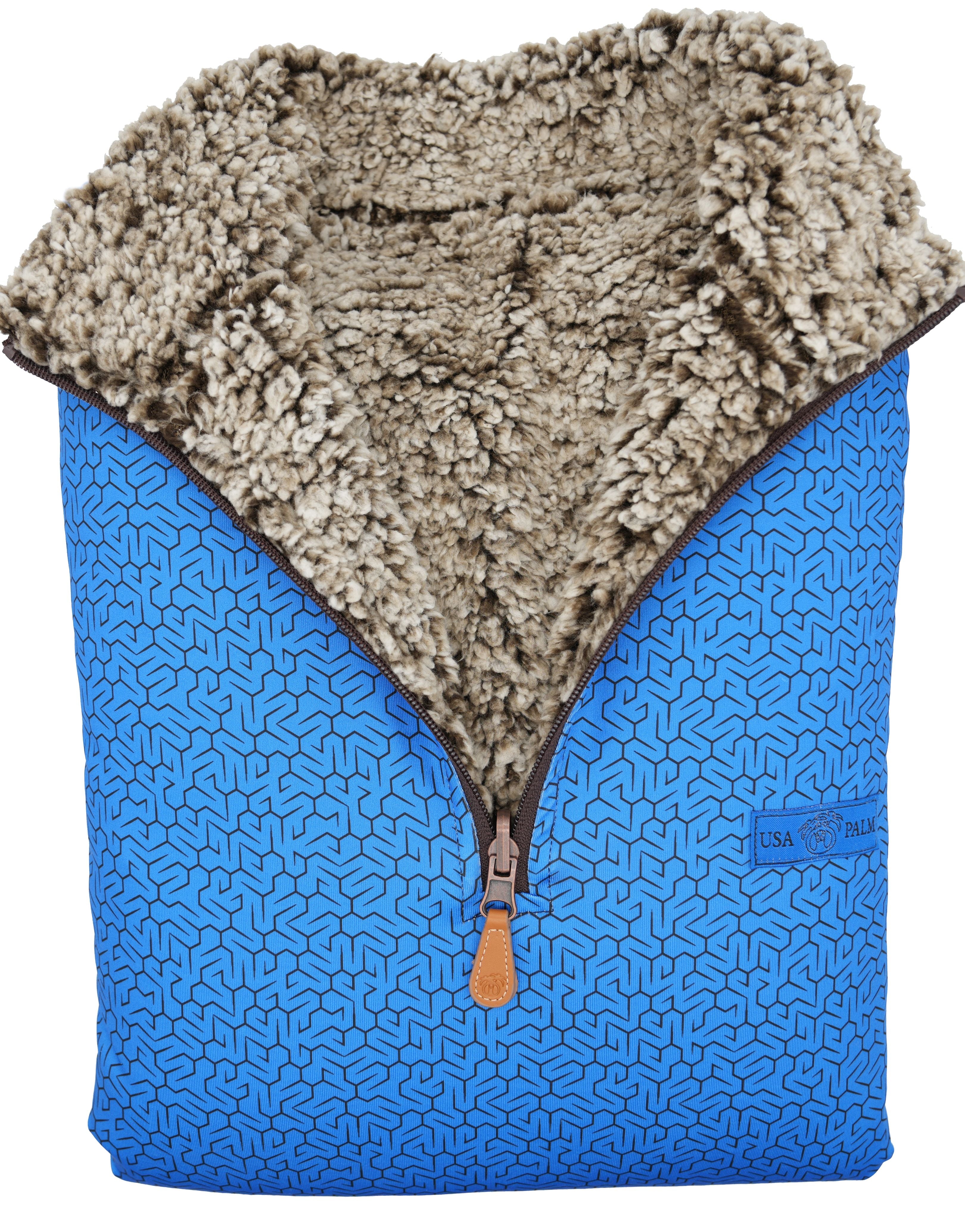 Reversible Sherpa 1/4 Zip - Sale