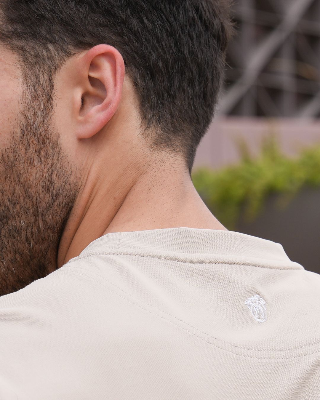 Pique Stretch Crew Polo