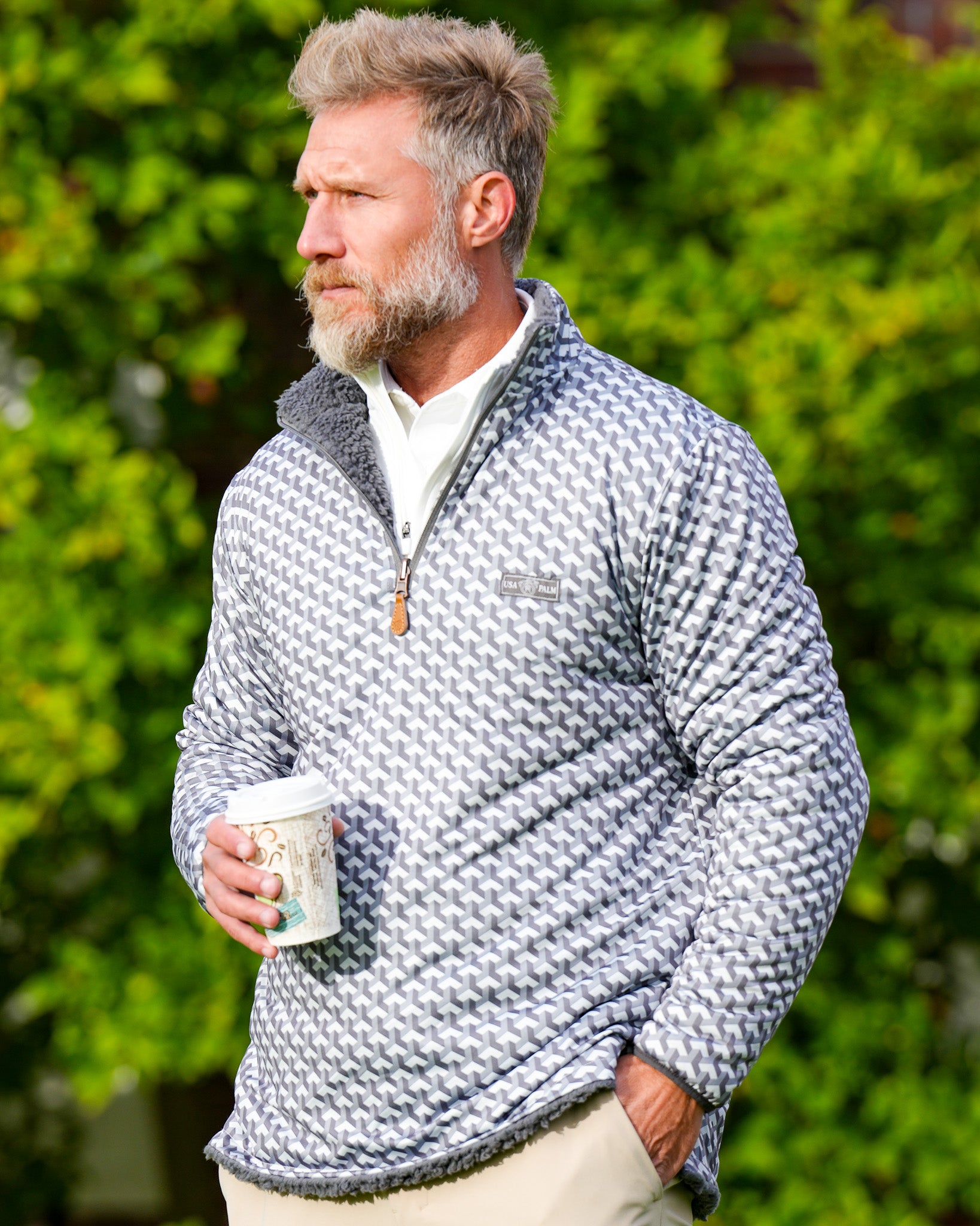 Reversible Sherpa 1/4 Zip