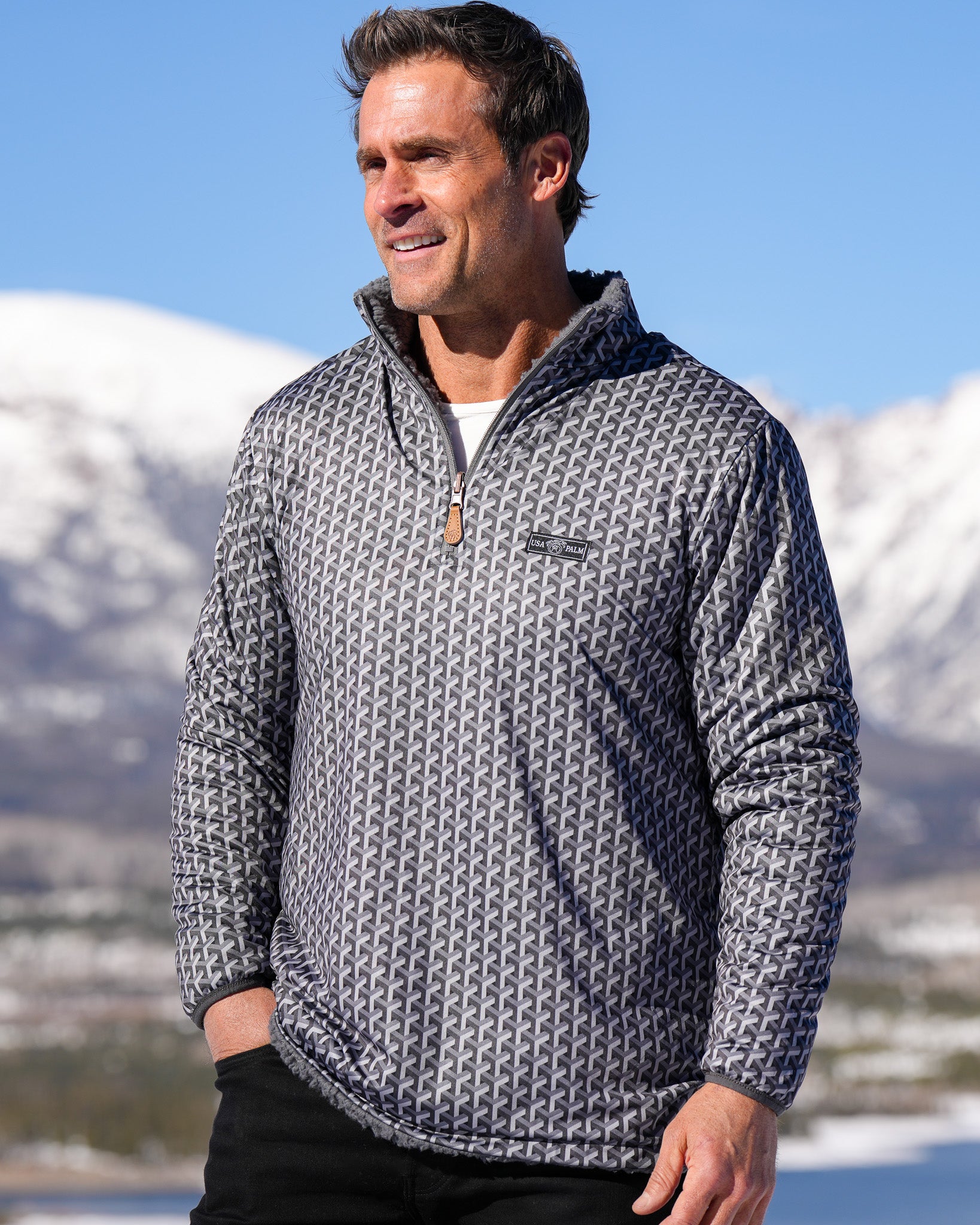 Reversible Sherpa 1/4 Zip