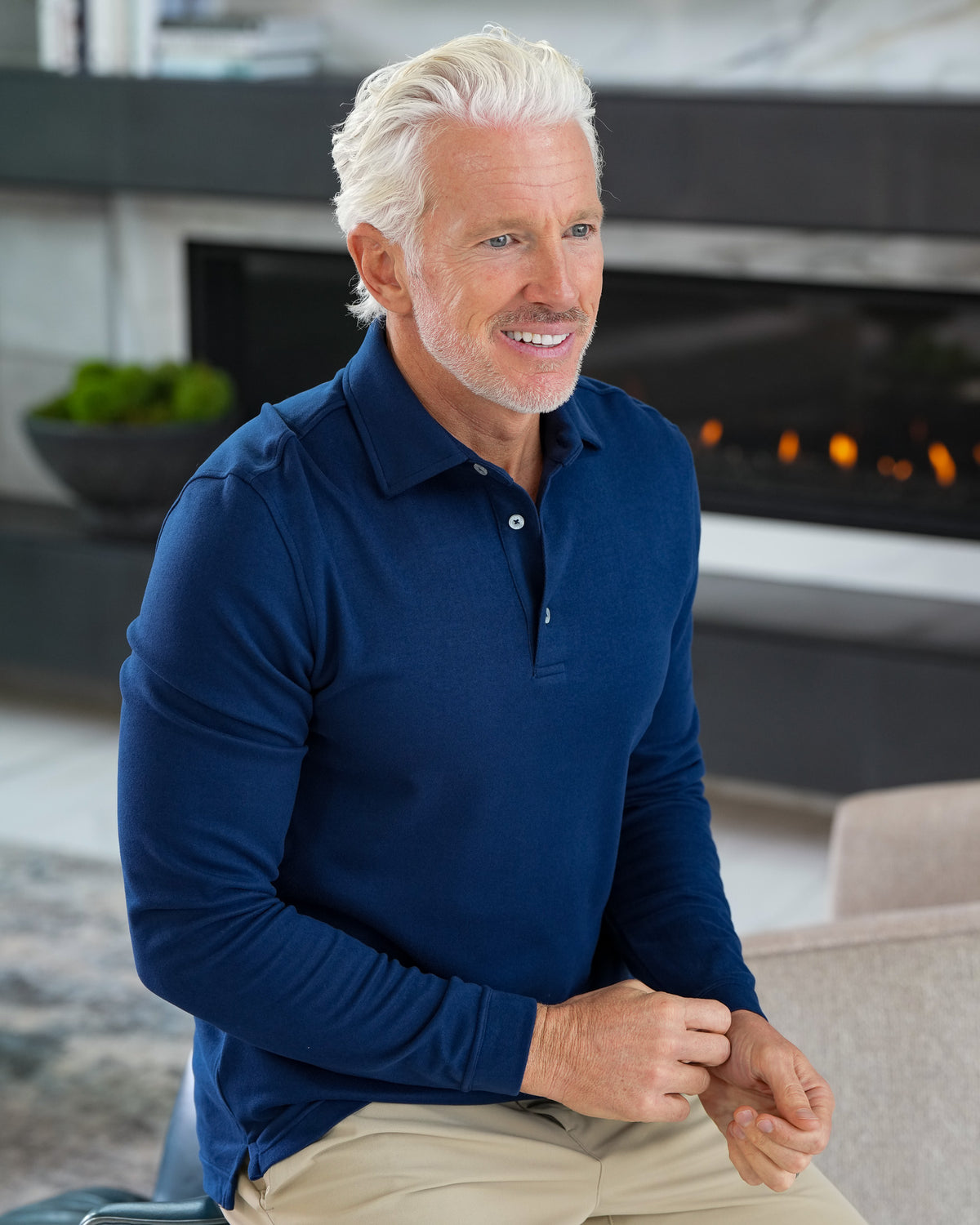 Nova Dress Polo Long Sleeve