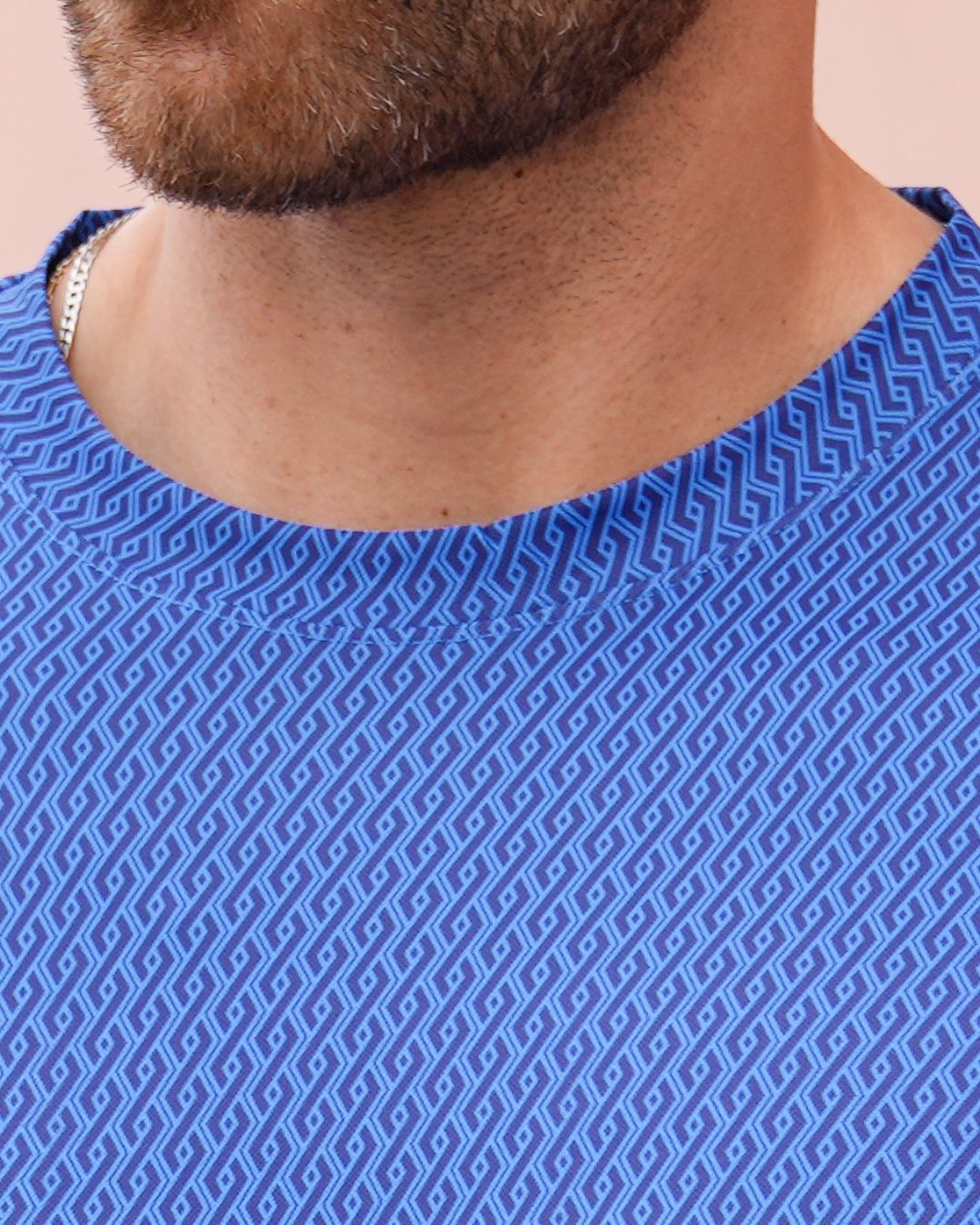 Pique Stretch Crew Polo