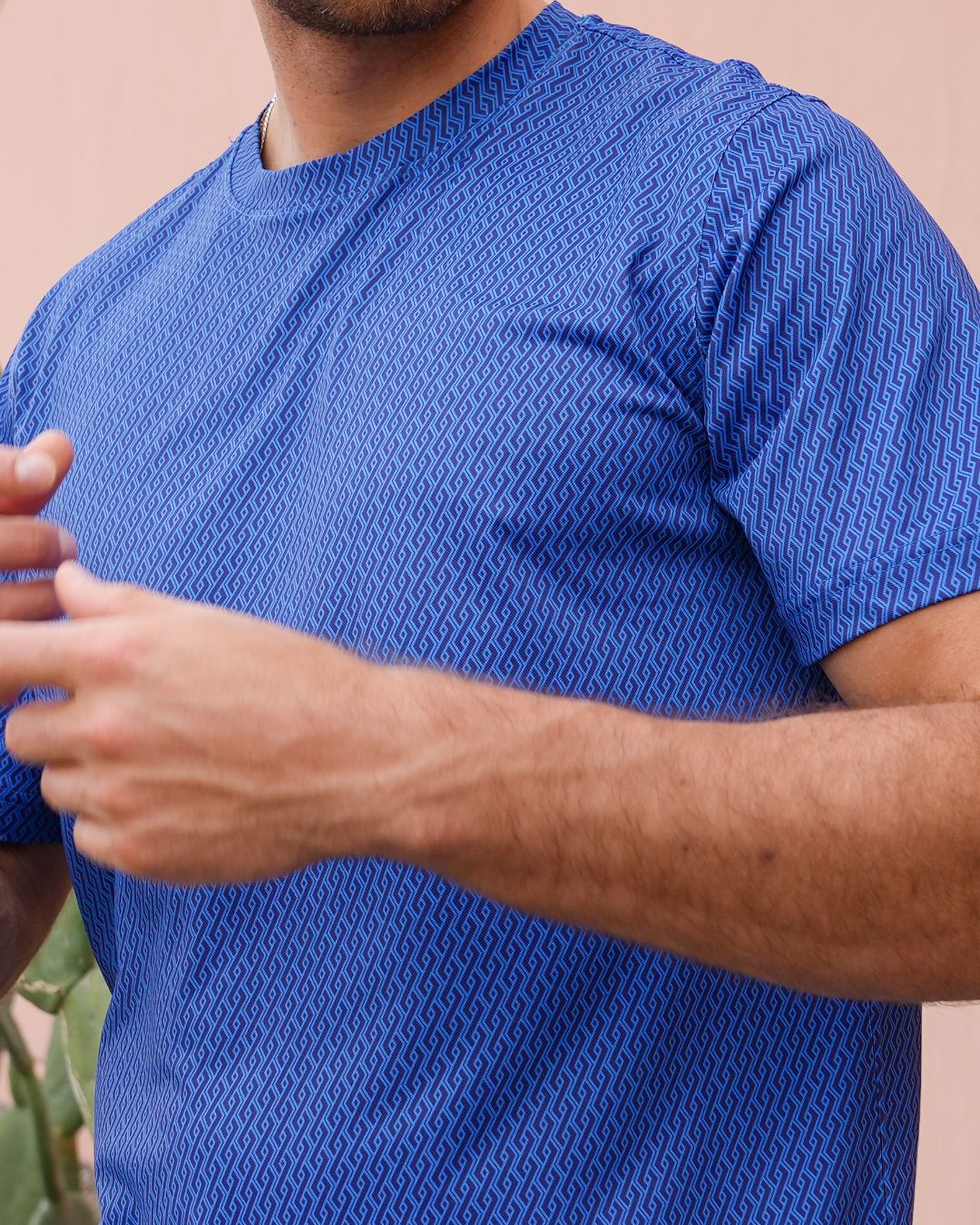Pique Stretch Crew Polo