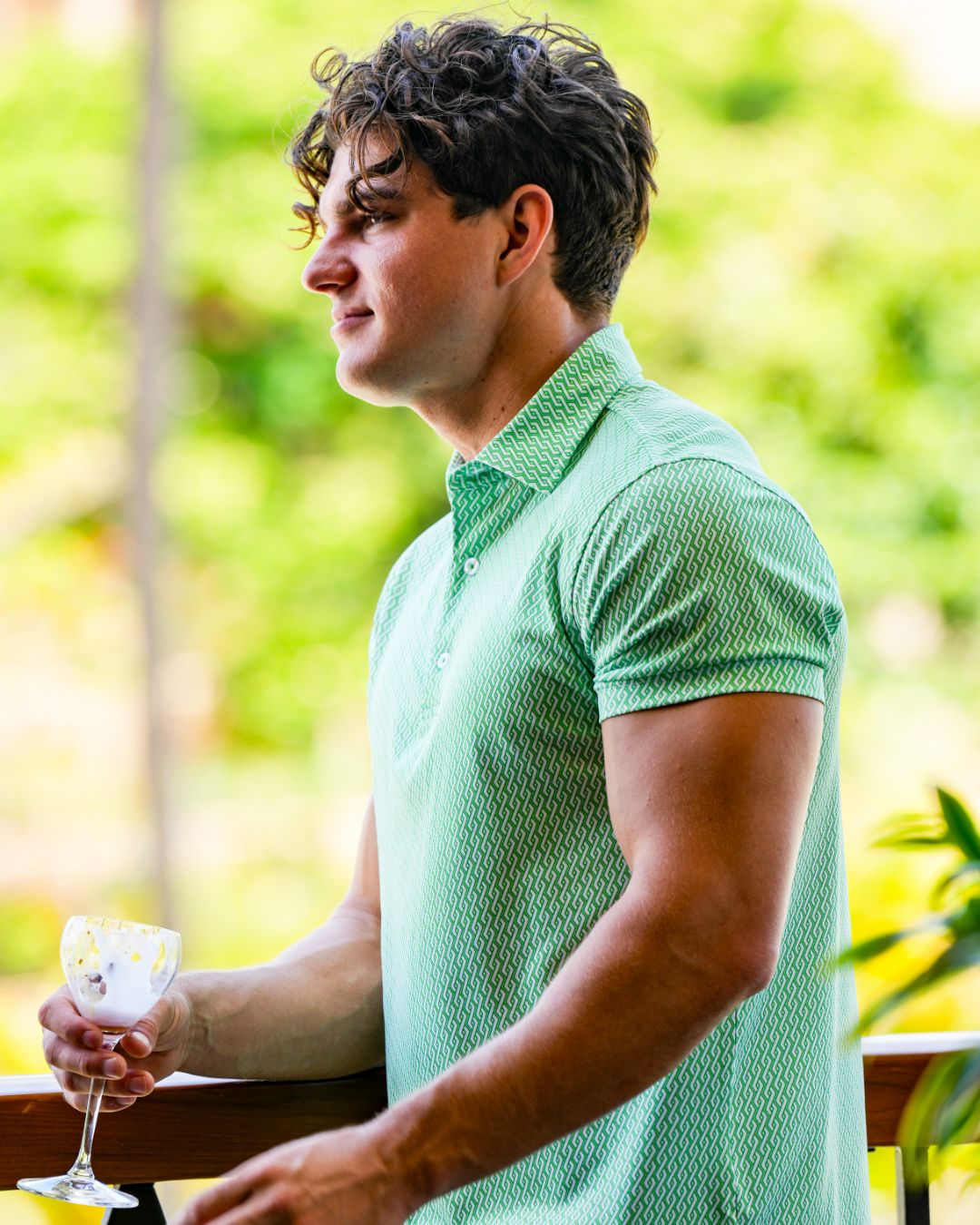 Pique Stretch Polo