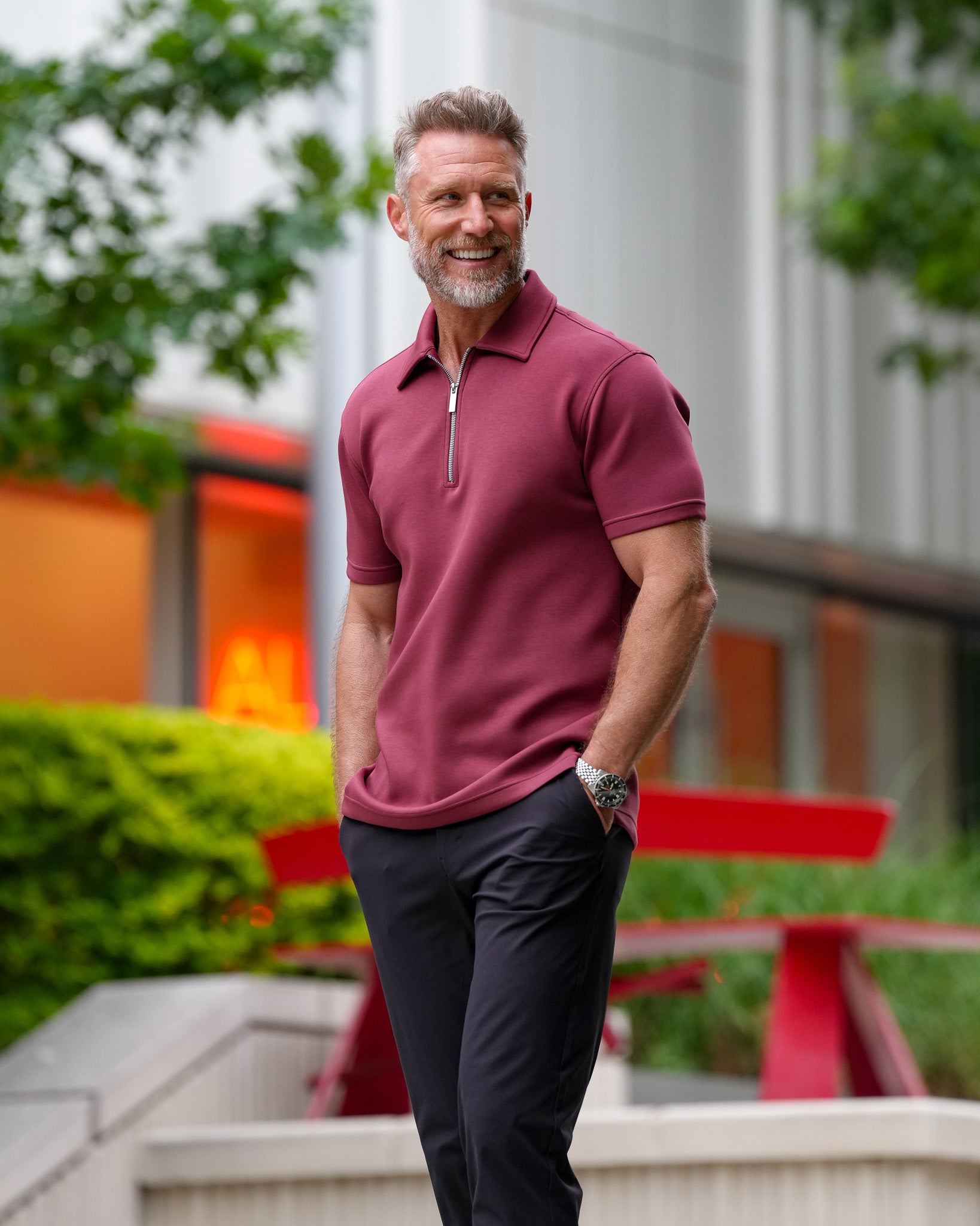 Legacy Zip Polo