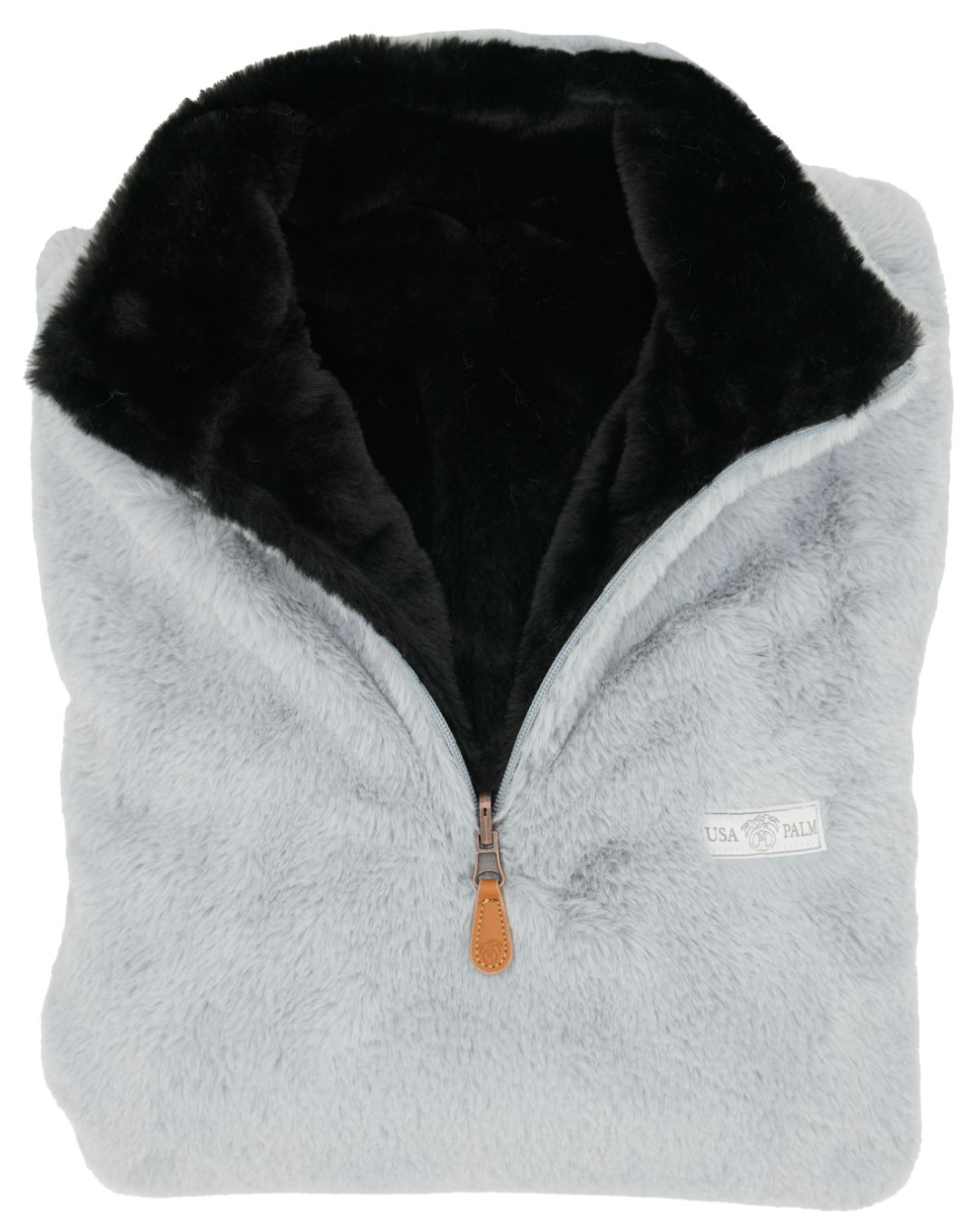 Reversible Double Sherpa 1/4 Zip