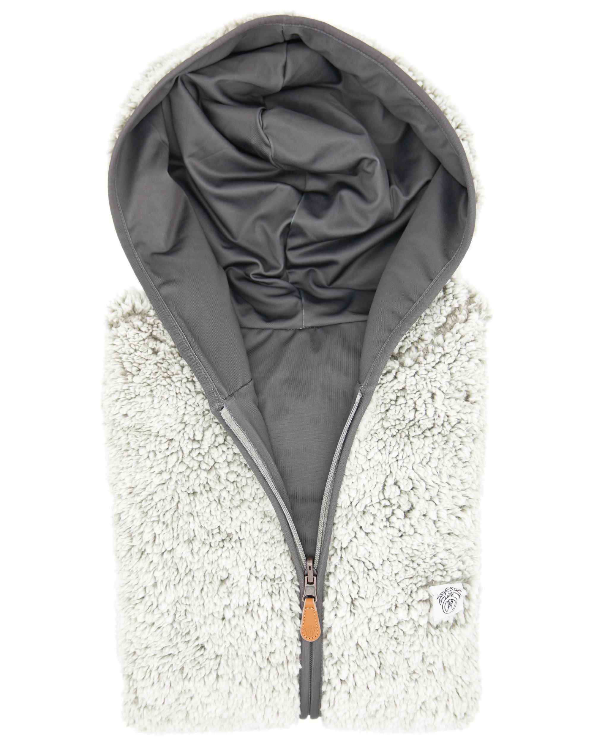 Reversible Sherpa 1/2 Zip Hoodie - Sale