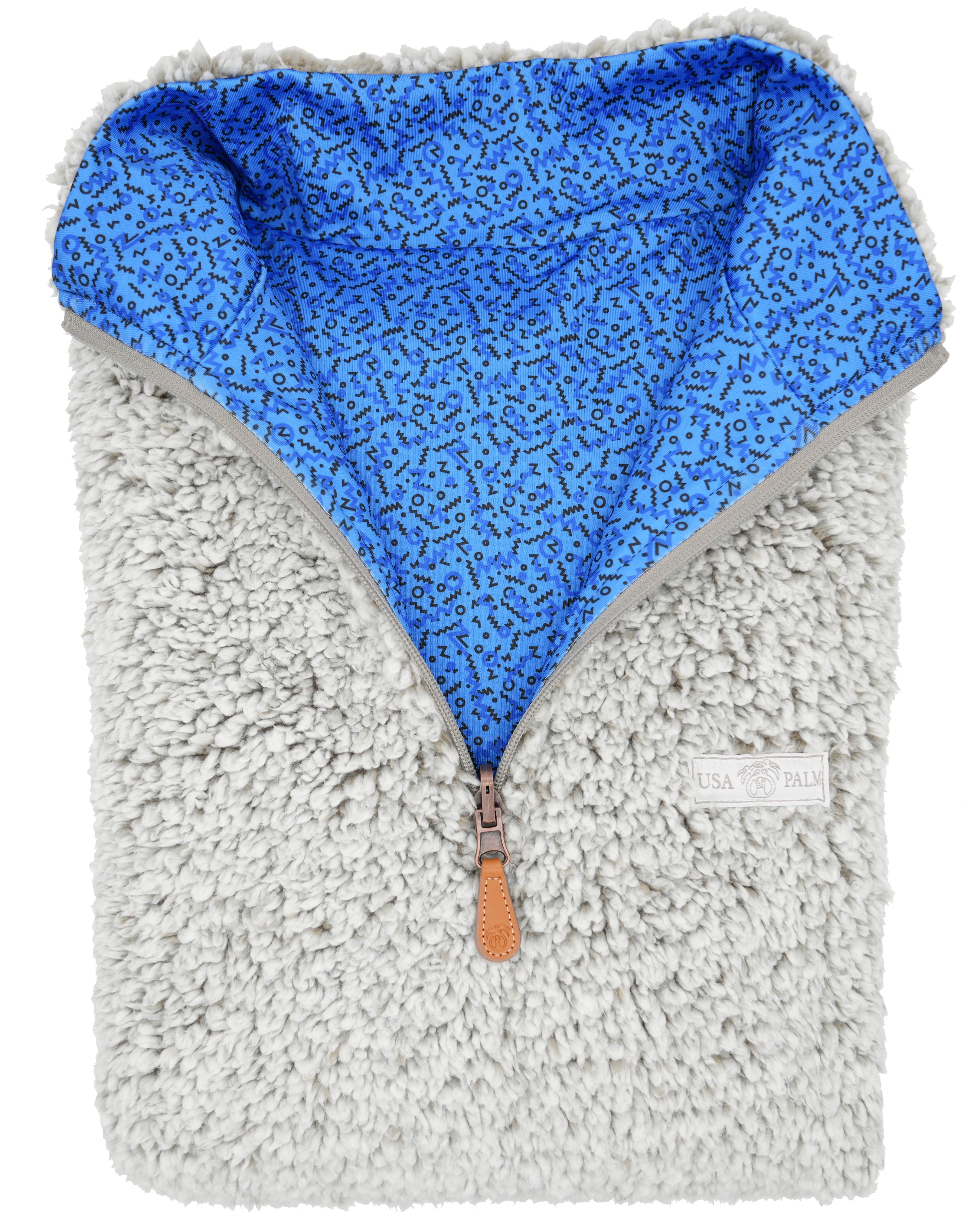 Reversible Sherpa 1/4 Zip - Sale