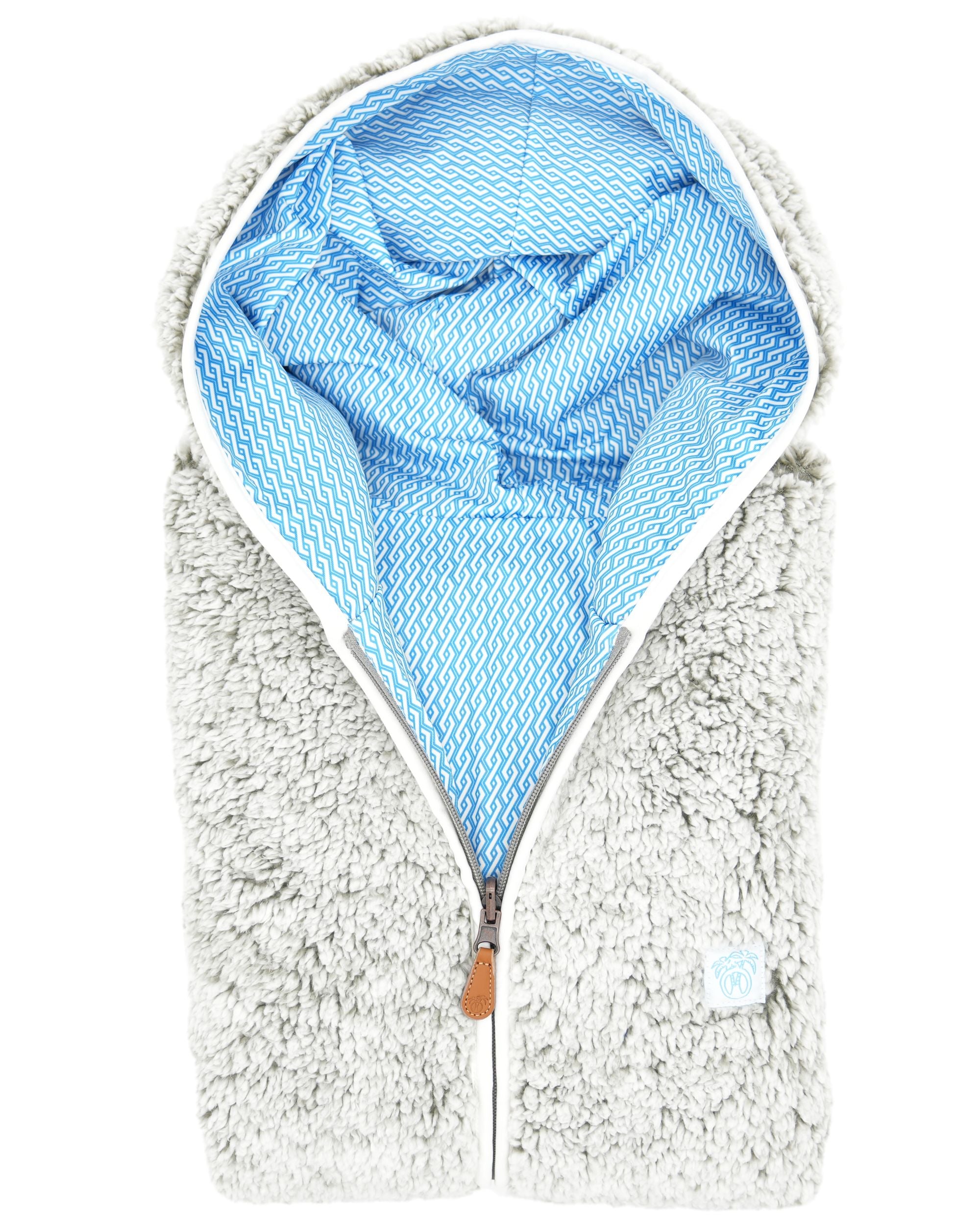 Reversible Sherpa 1/2 Zip Hoodie - Sale