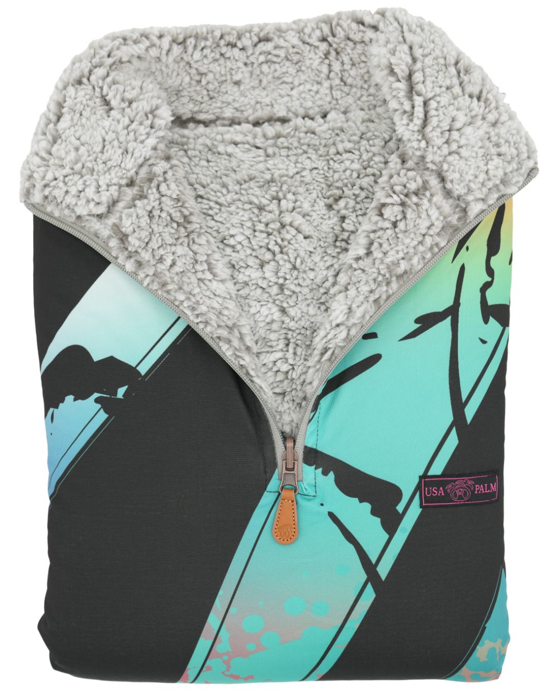 Reversible Sherpa 1/4 Zip - Sale