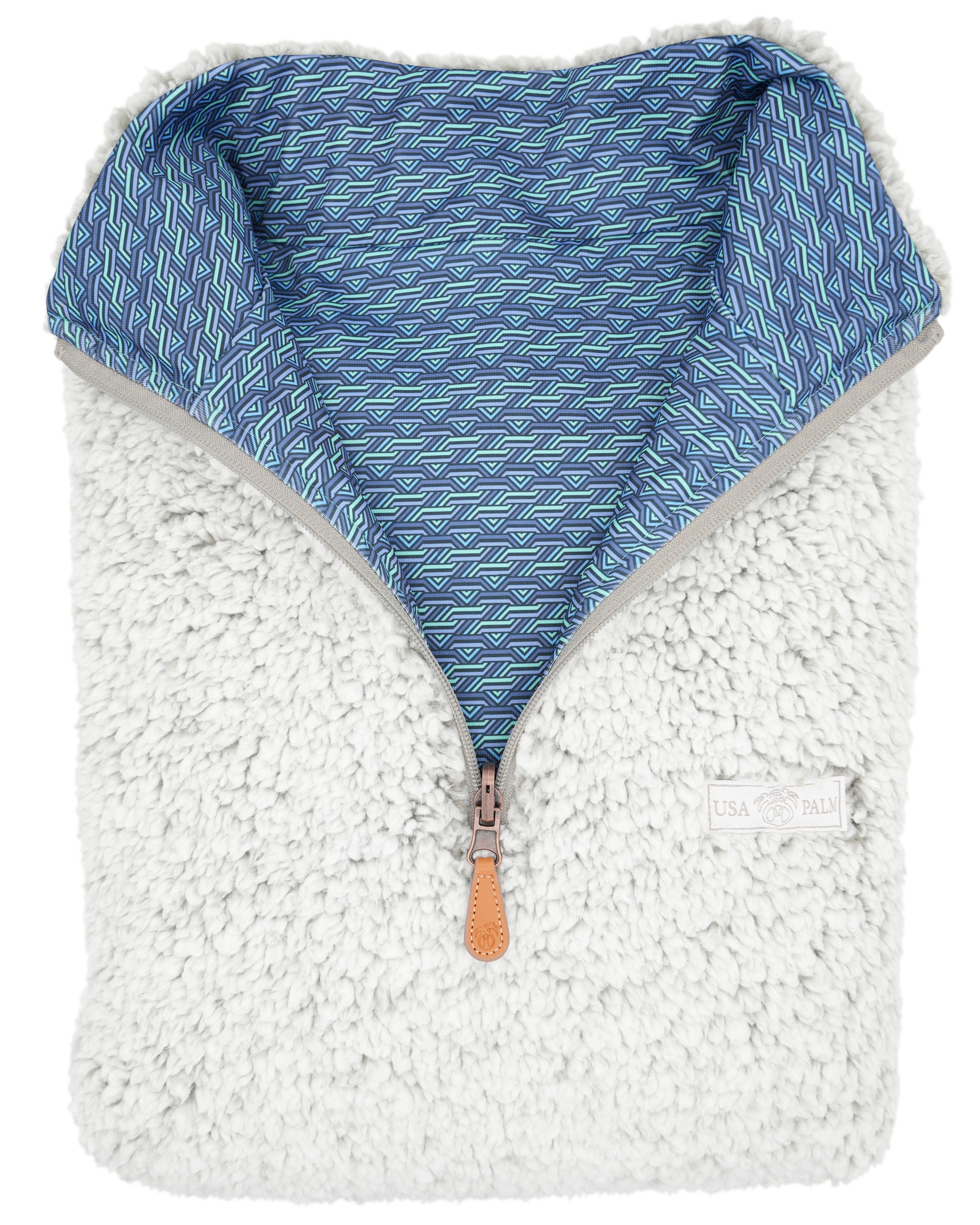 Reversible Sherpa 1/4 Zip - Sale