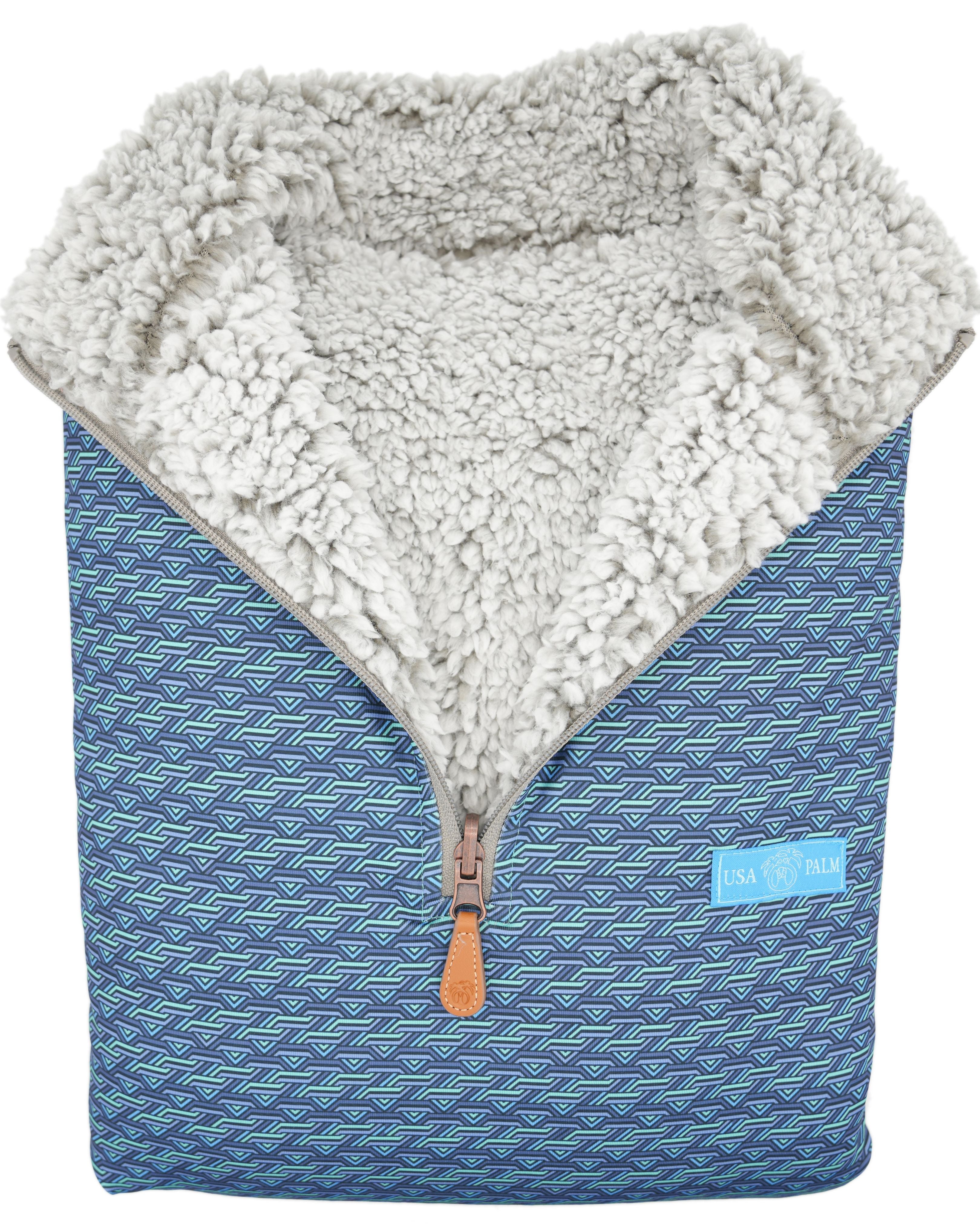 Reversible Sherpa 1/4 Zip - Sale