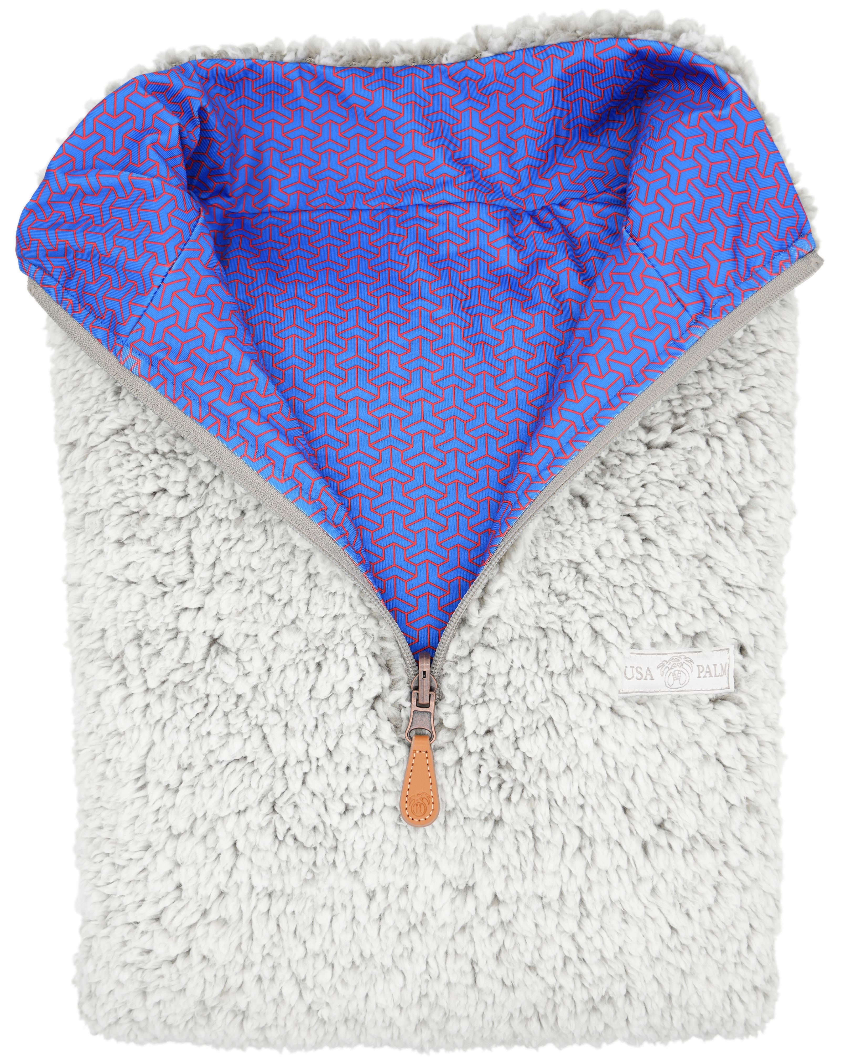 Reversible Sherpa 1/4 Zip - Sale