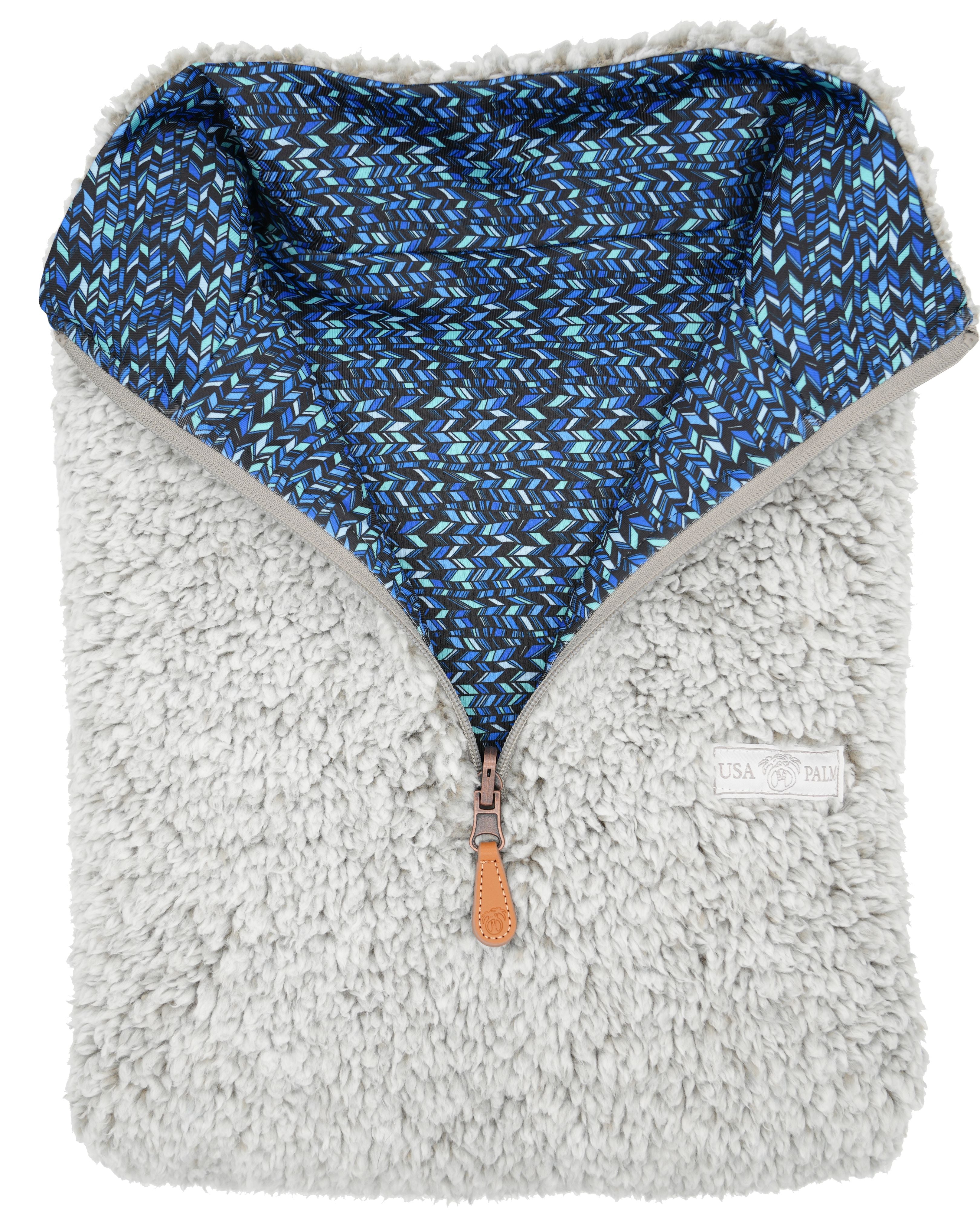 Reversible Sherpa 1/4 Zip - Sale