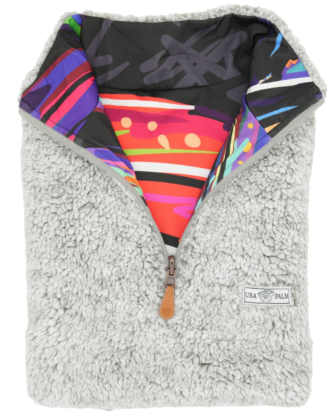 Reversible Sherpa 1/4 Zip - Sale