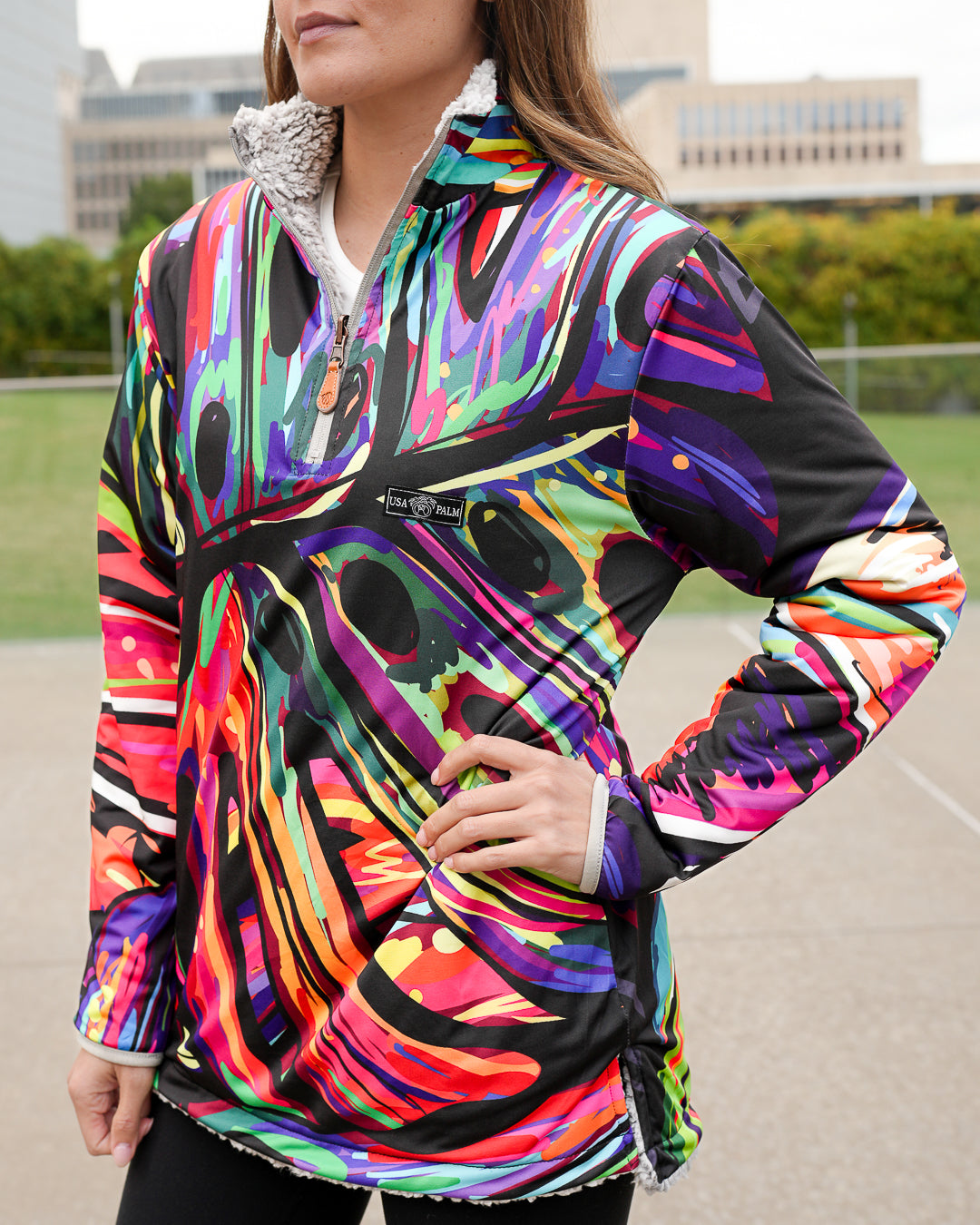 Reversible Sherpa 1/4 Zip - Sale