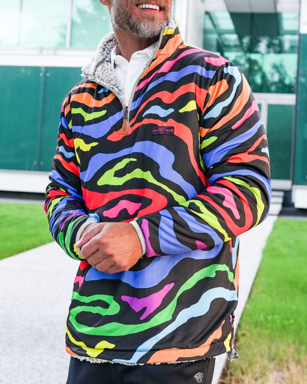 Reversible Sherpa 1/4 Zip - Sale