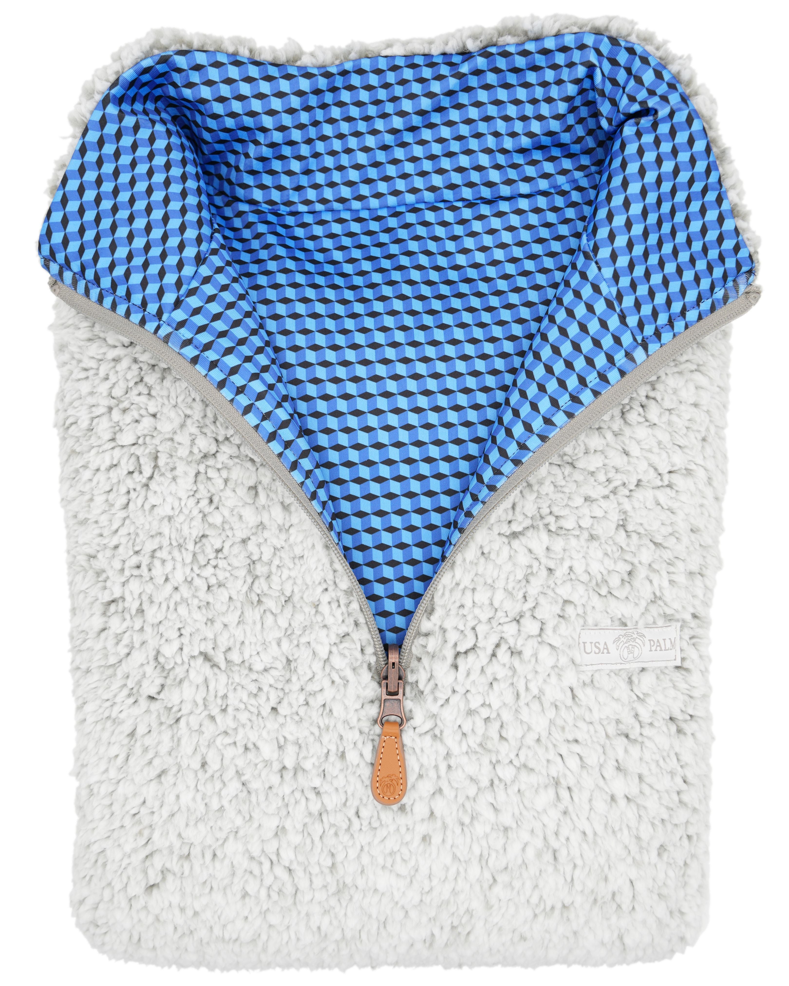 Reversible Sherpa 1/4 Zip - Sale