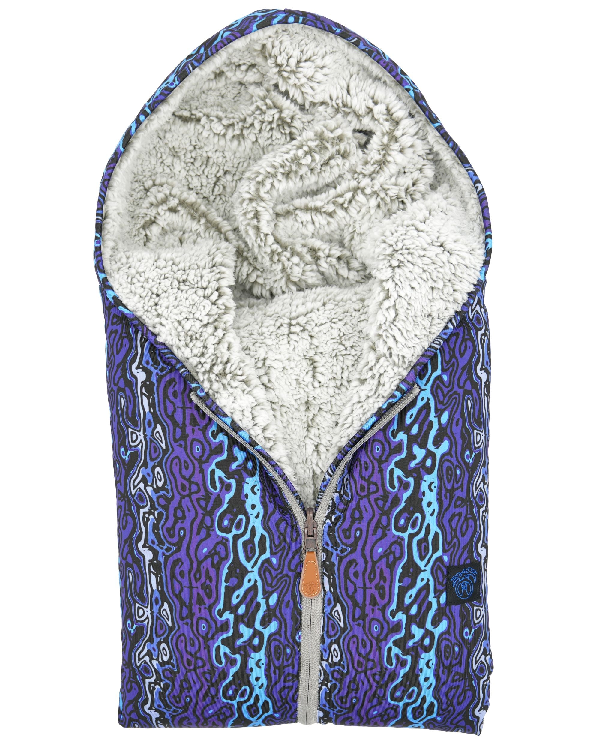 Reversible Sherpa 1/2 Zip Hoodie - Sale