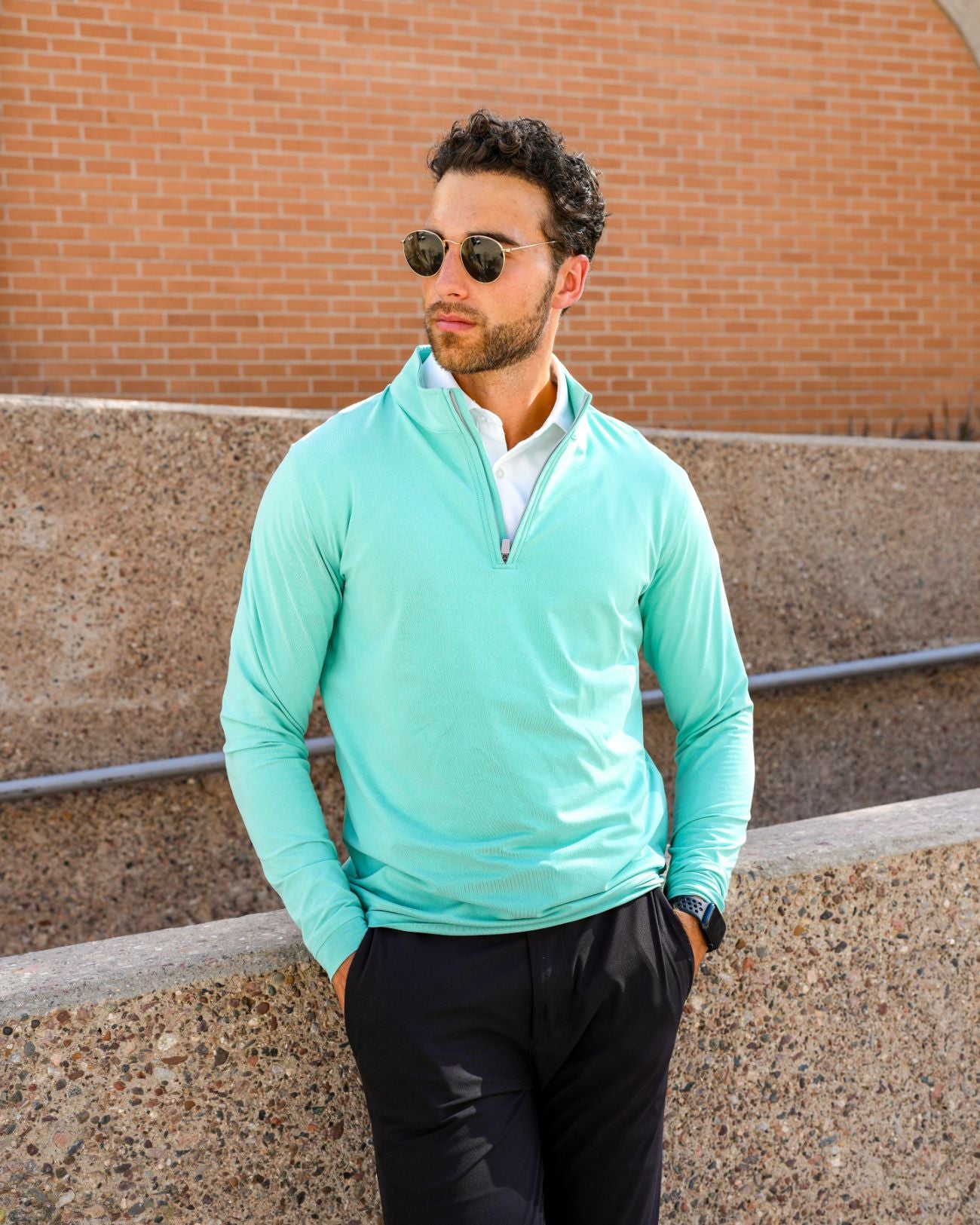 Heathered 1/4 Zip