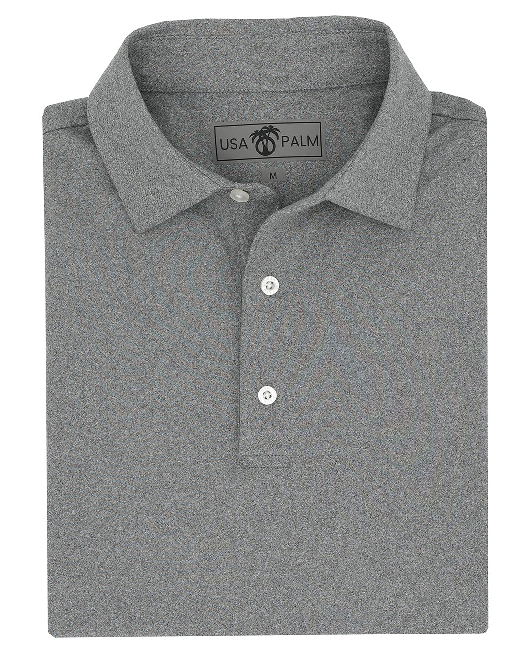 Heathered Polo