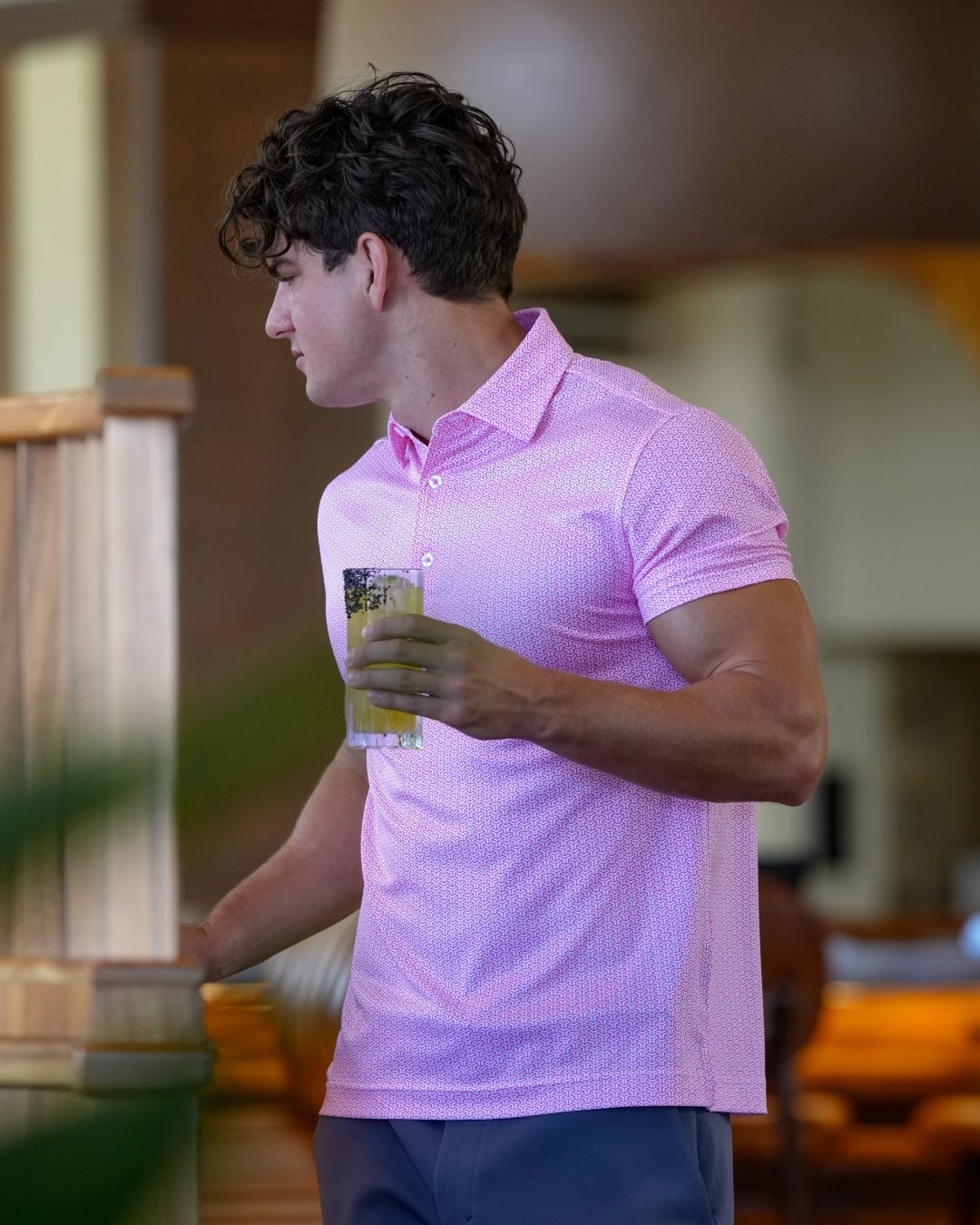 Pique Stretch Polo