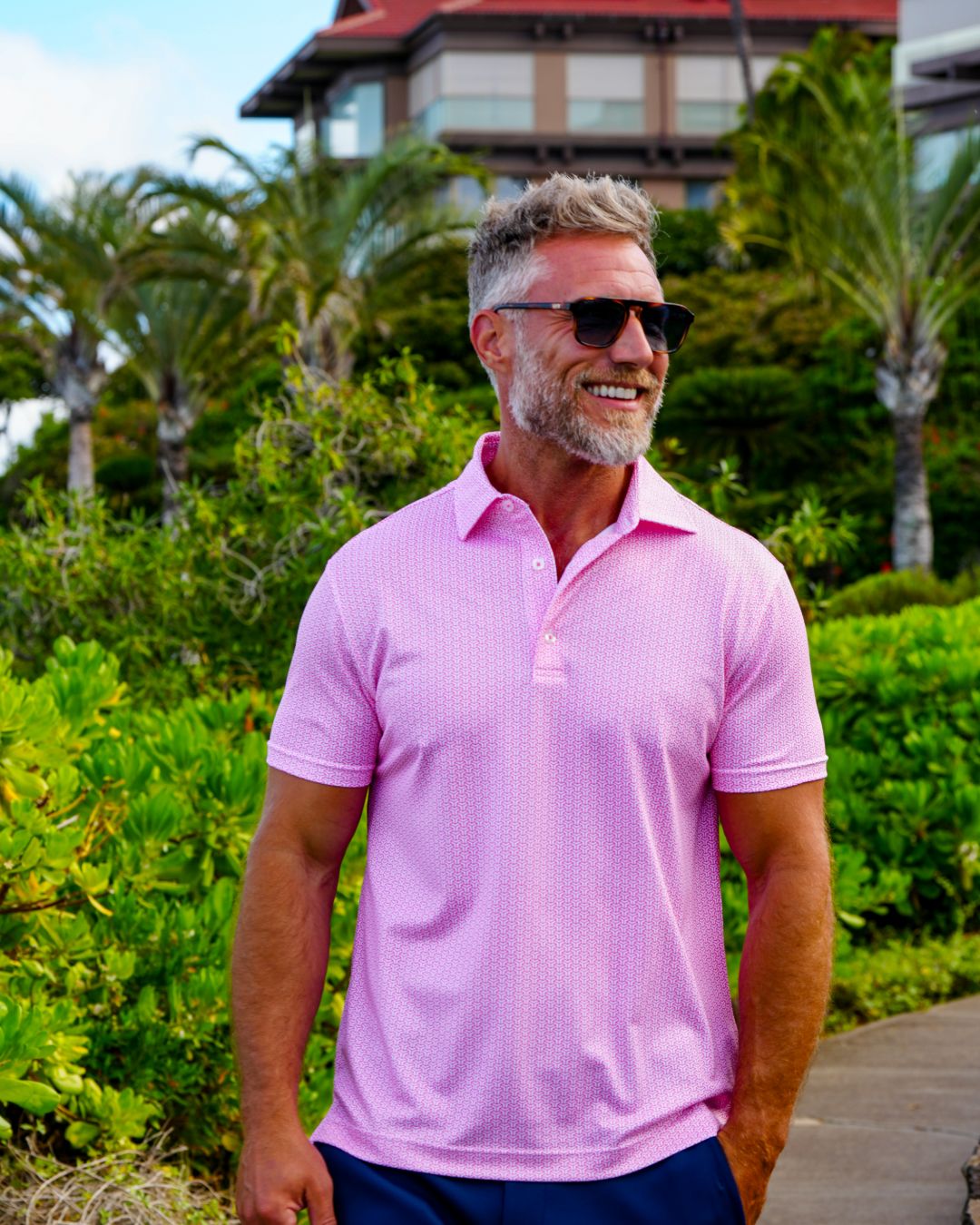 Pique Stretch Polo