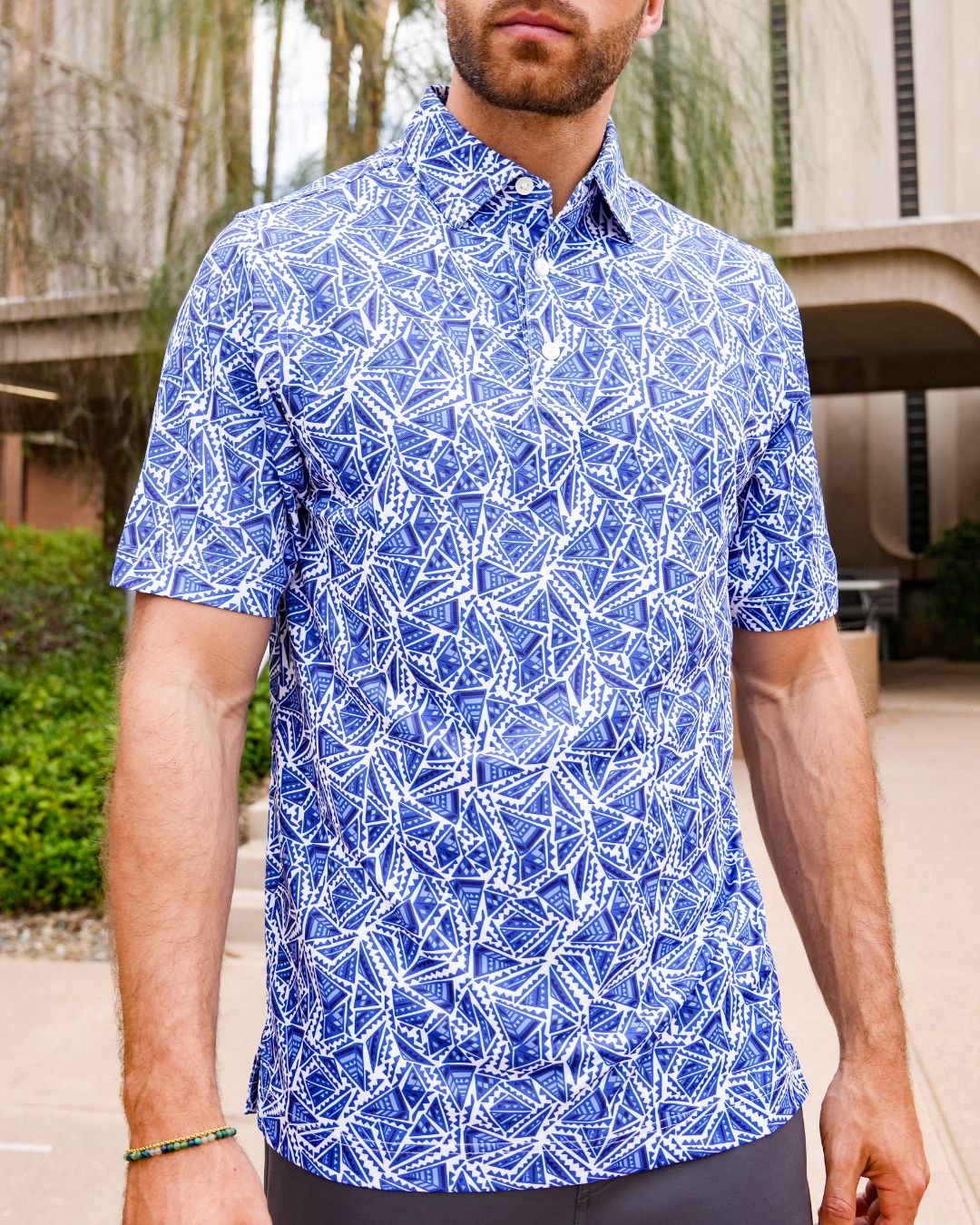 Pique Stretch Polo - Classic Fit